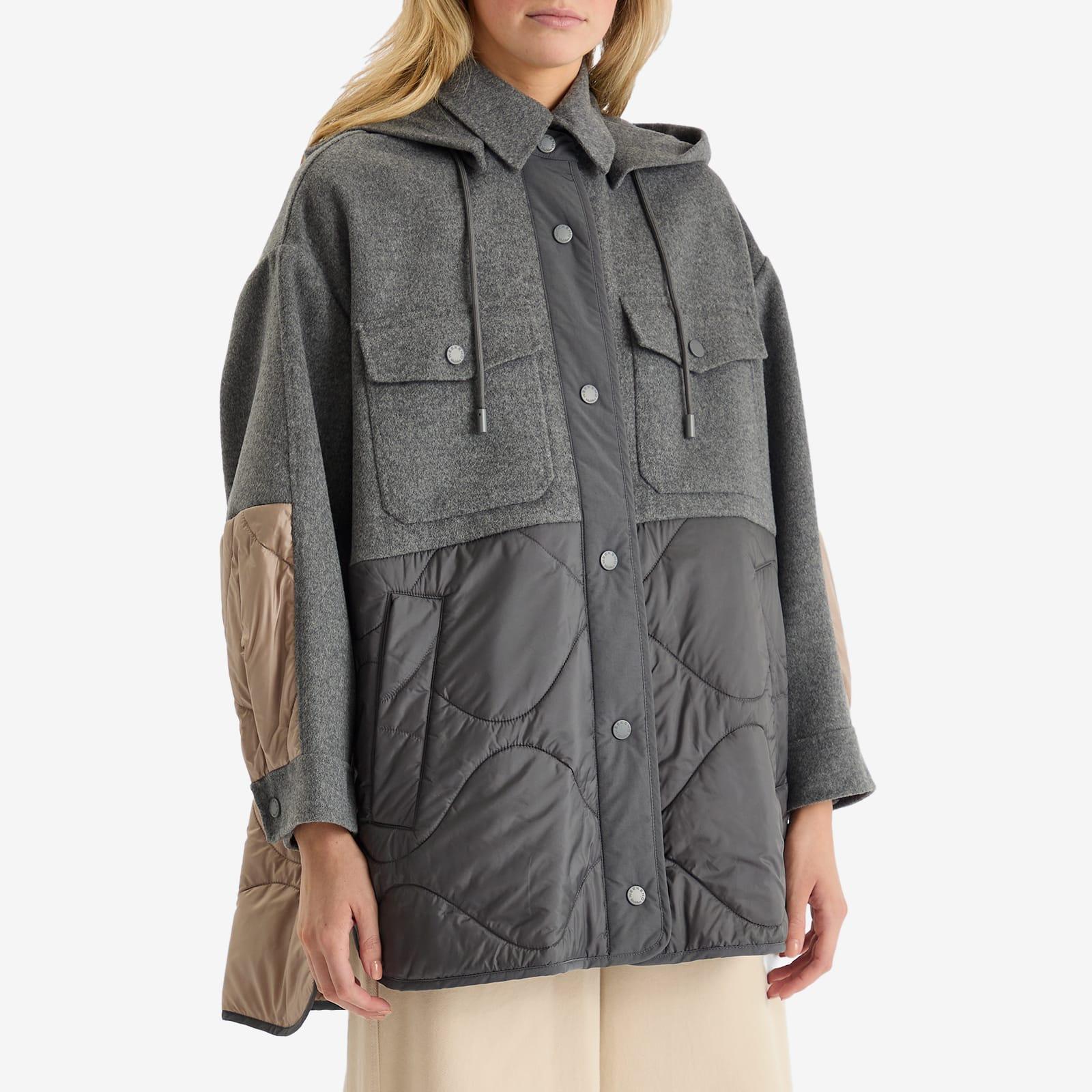 Weekend by Maxmara Ossola Quilted Coat in Grey | Lyst UK