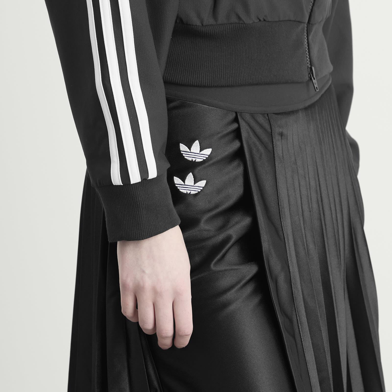adidas X Willy Chavarria Pleated Skirt in Black | Lyst