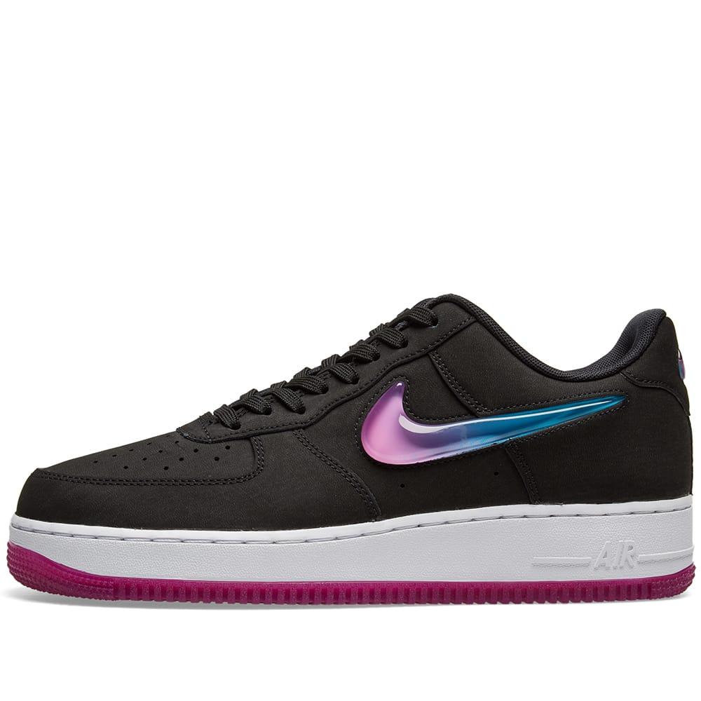 nike air force 1 jelly swoosh pink
