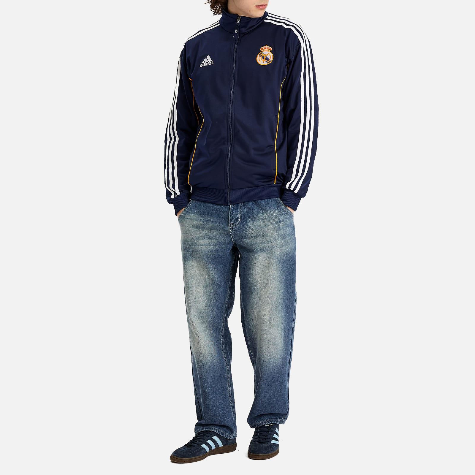 adidas Real Madrid 99/00 Track Top in Blue for Men | Lyst