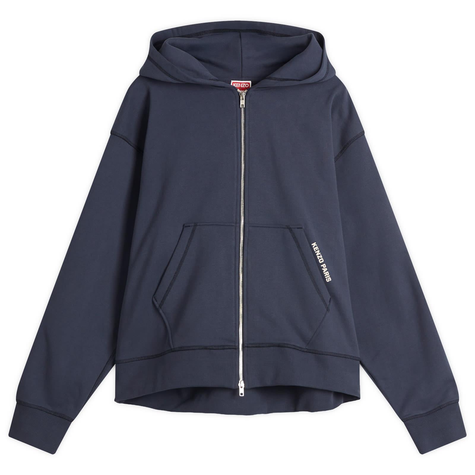 【送料関税込】Kenzo Gots Jungle Elephant Full Zip Hoodie KENZO Gots Jungle Elephant Full Zip Hoodie in Blue for Men