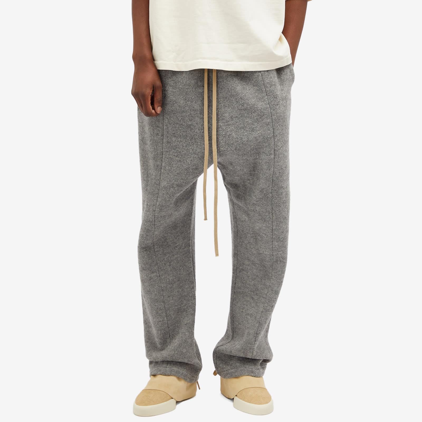 Fear Of God Italian Boiled Wool Straight-Leg Pants in Gray for Men