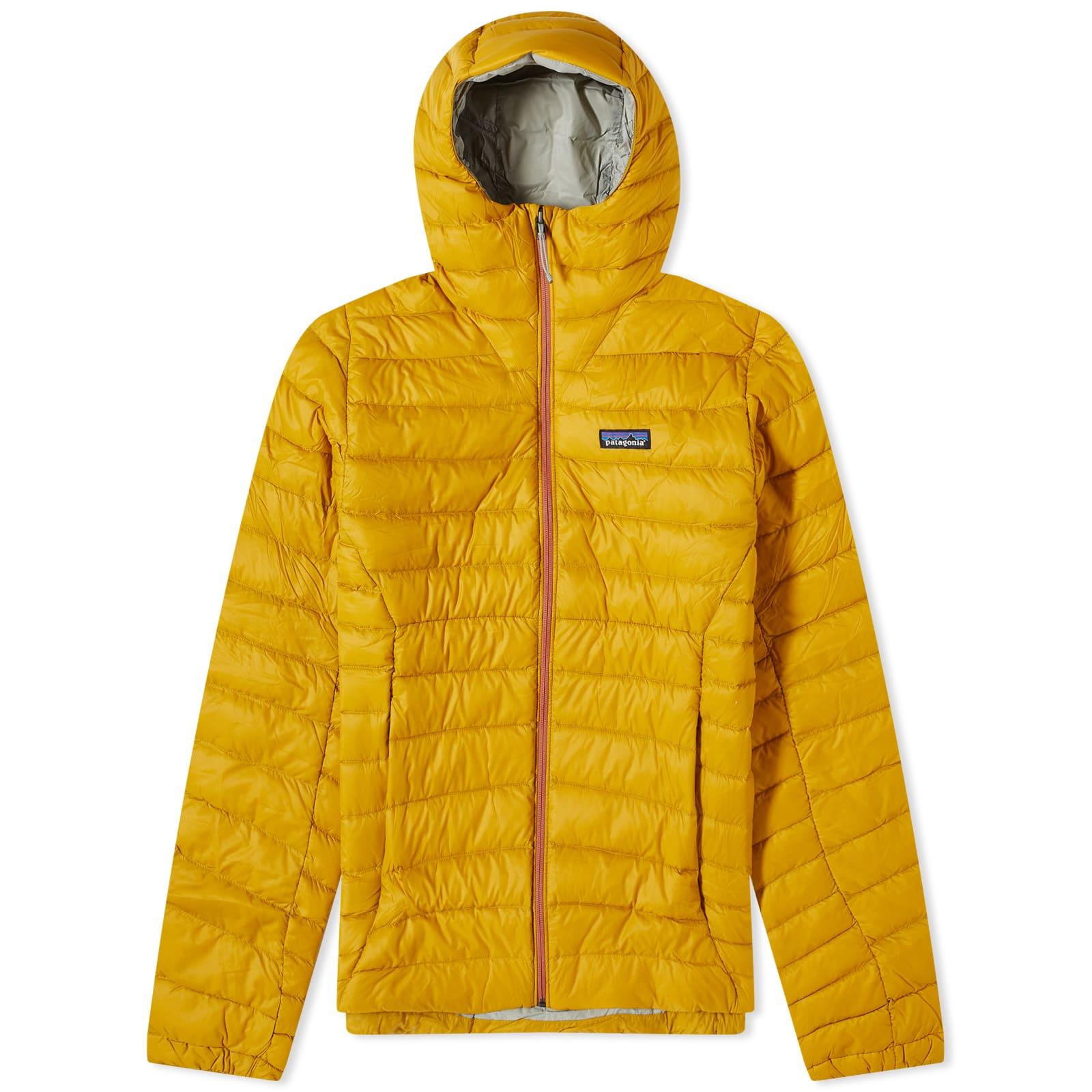 Patagonia down jacket yellow sale