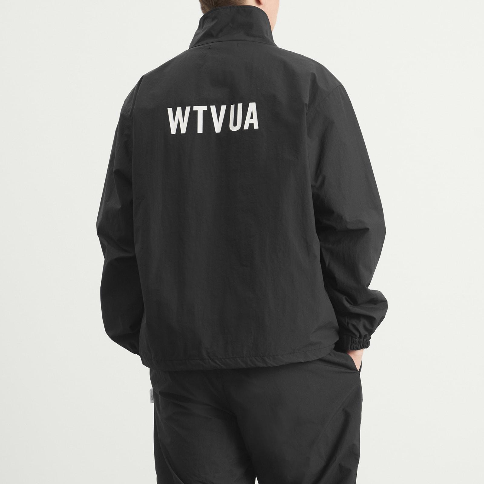 WTAPS Pertex Logo Track Jacket in Black for Men | Lyst