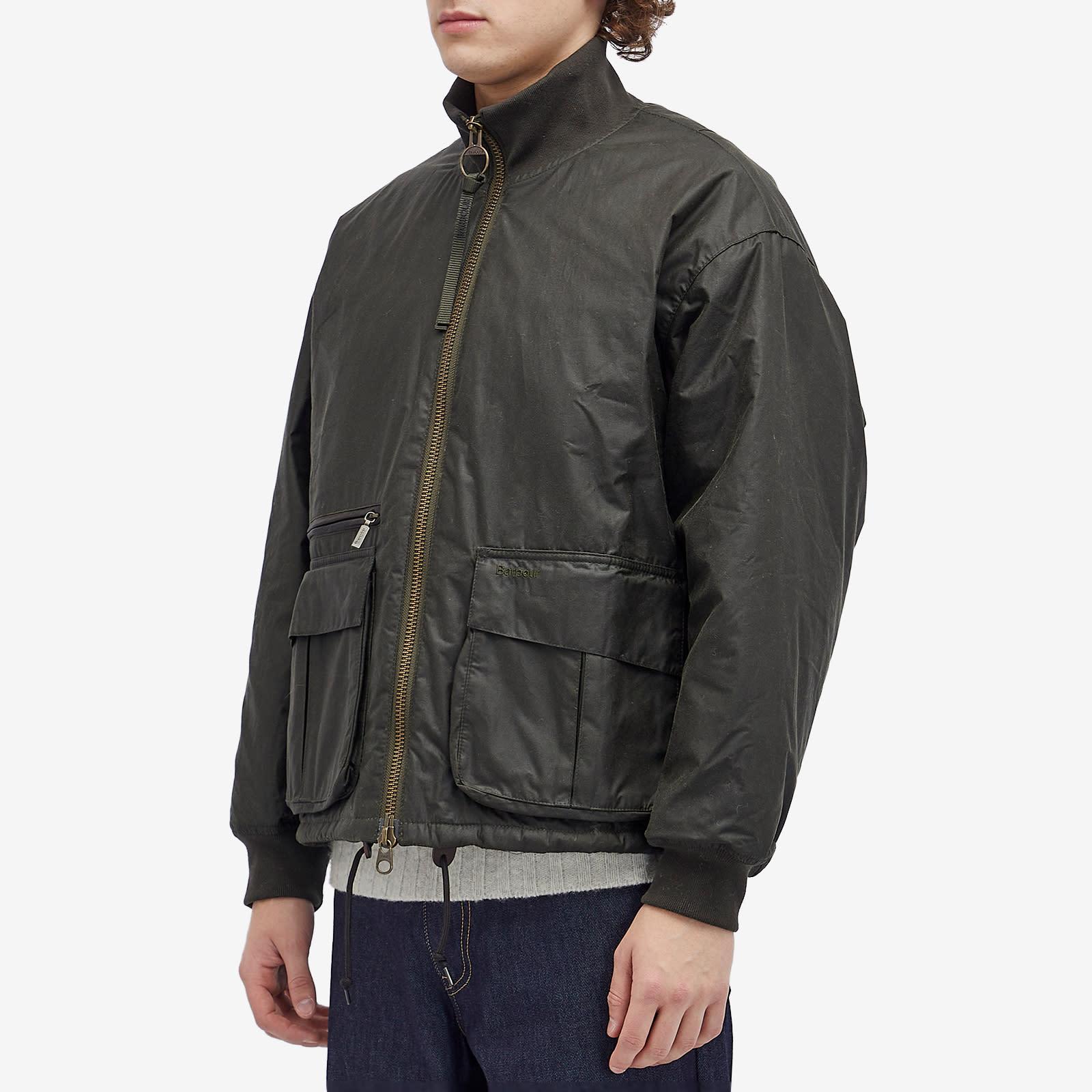 Barbour Heritage + Highfield Wax Jacket in Black for Men | Lyst