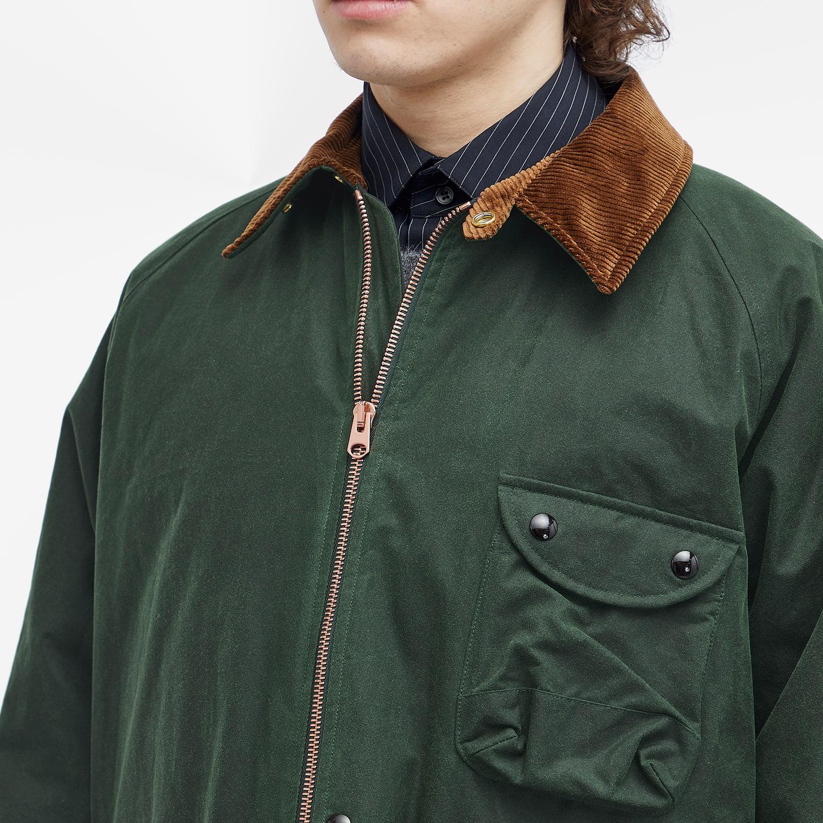 Drake's Waxed Coverall Jacket in Green for Men Lyst
