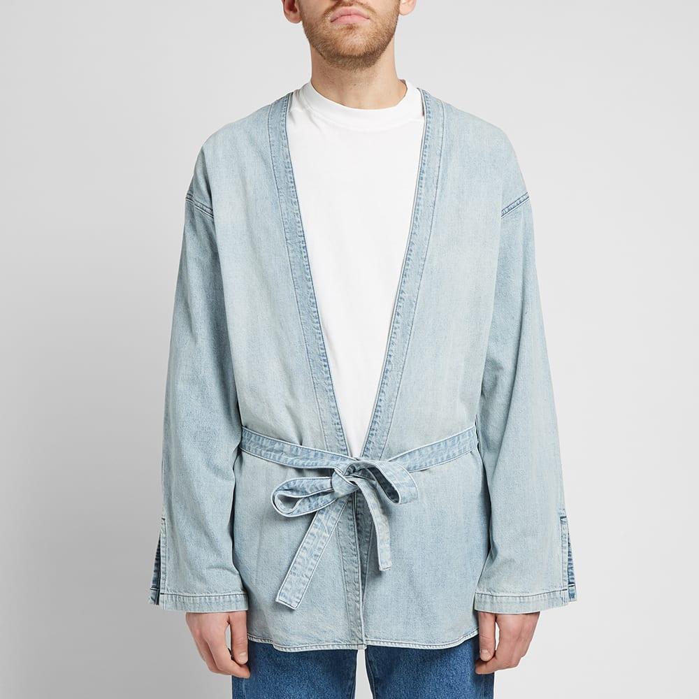 fear of god denim kimono