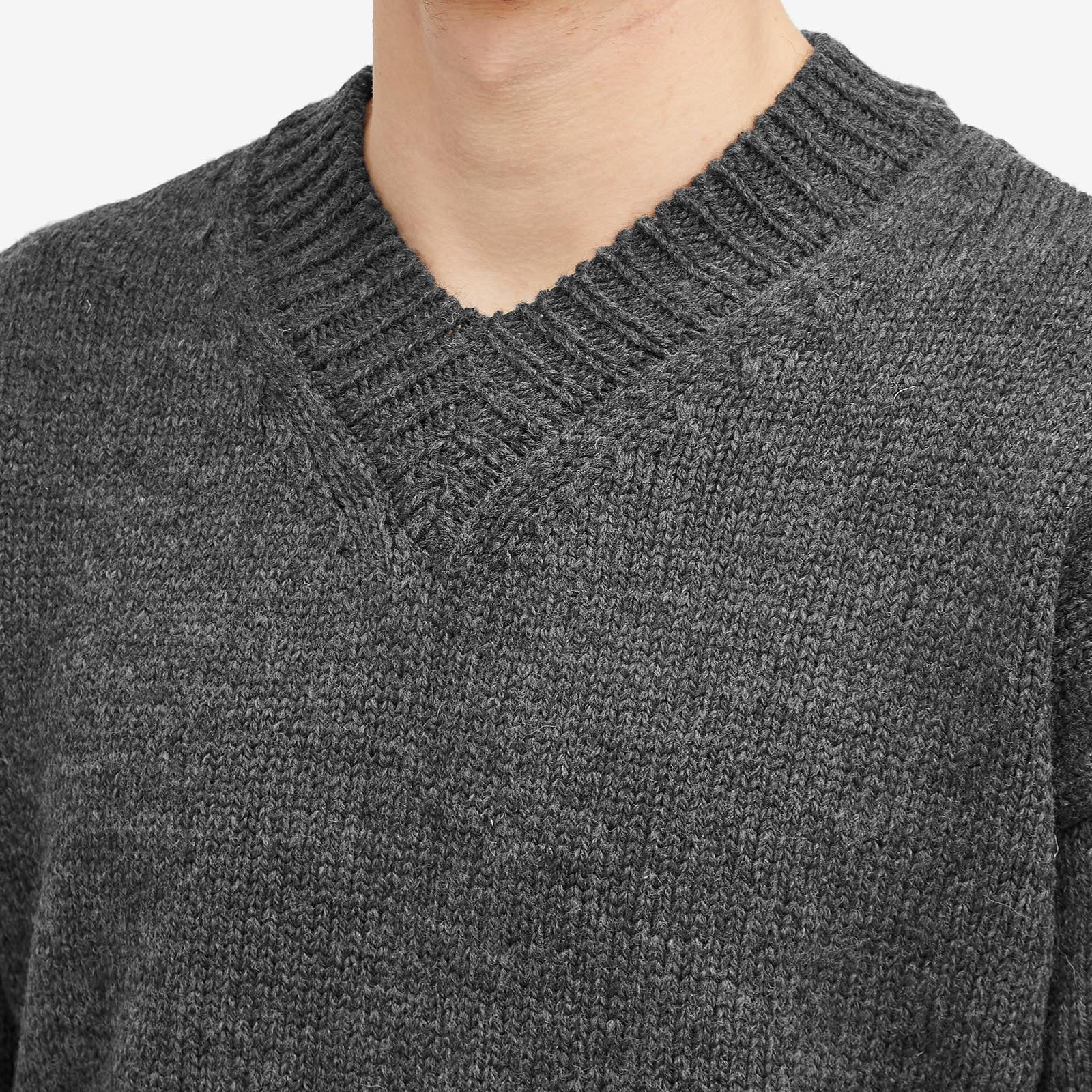 Our Legacy Sonar V Neck Knit Sweat in Gray for Men | Lyst Our Legacy Sonar V Neck Knit Sweat in Gray for Men | Lyst