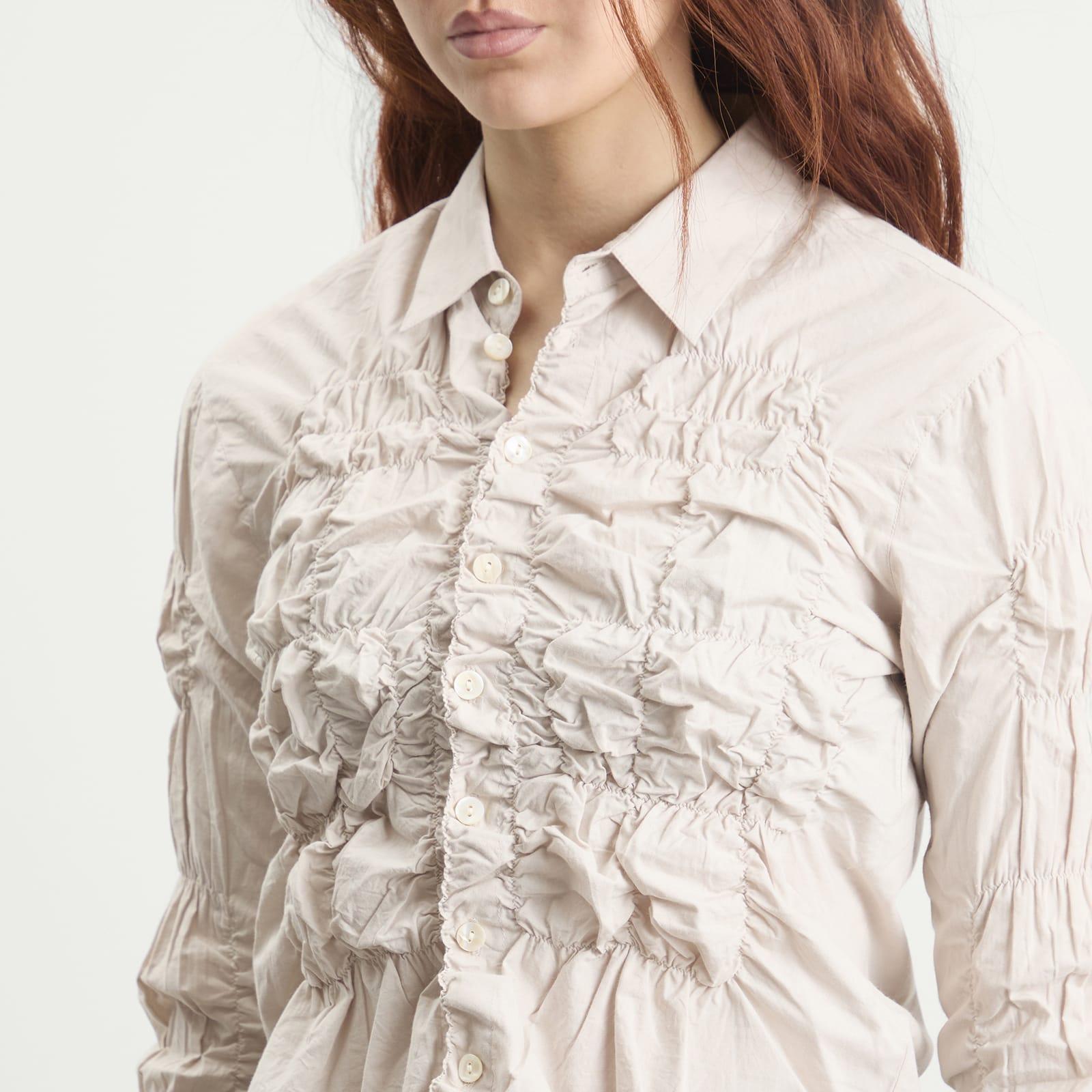 GIMAGUAS Lupa Shirt in Natural | Lyst UK