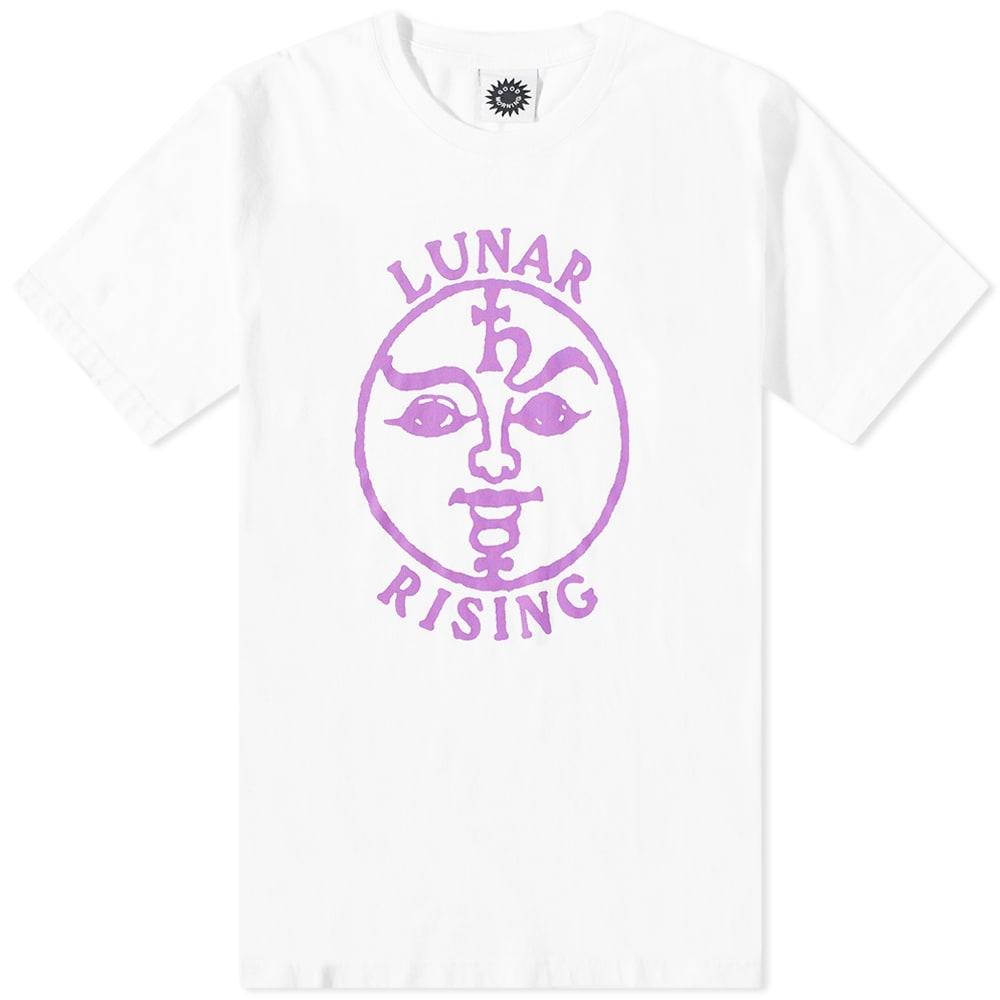 Good Morning Tapes Lunar Rising T-shirt in White for Men | Lyst