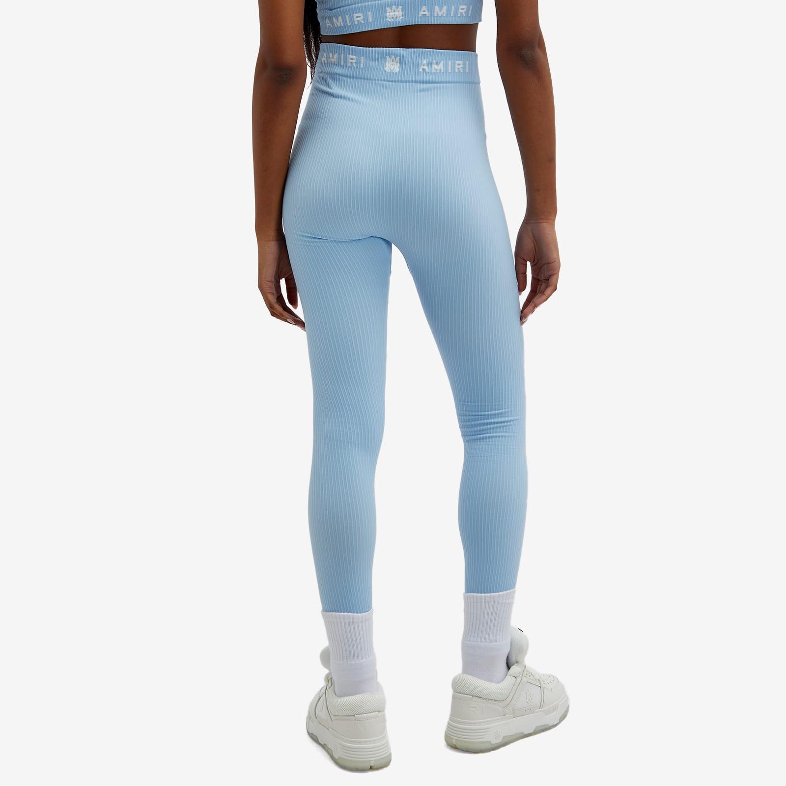 Amiri Ma Ribbed Seamless Legging in Blue | Lyst Canada