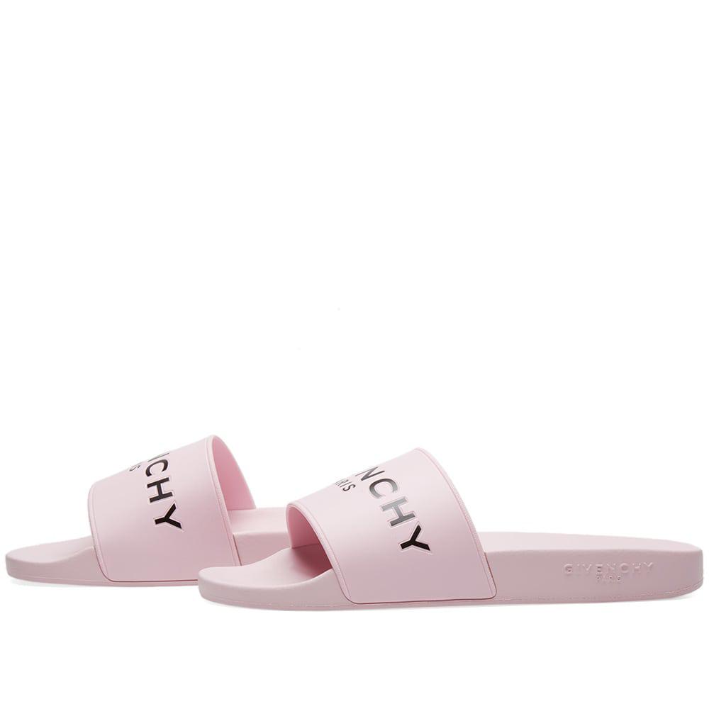 givenchy light pink slides