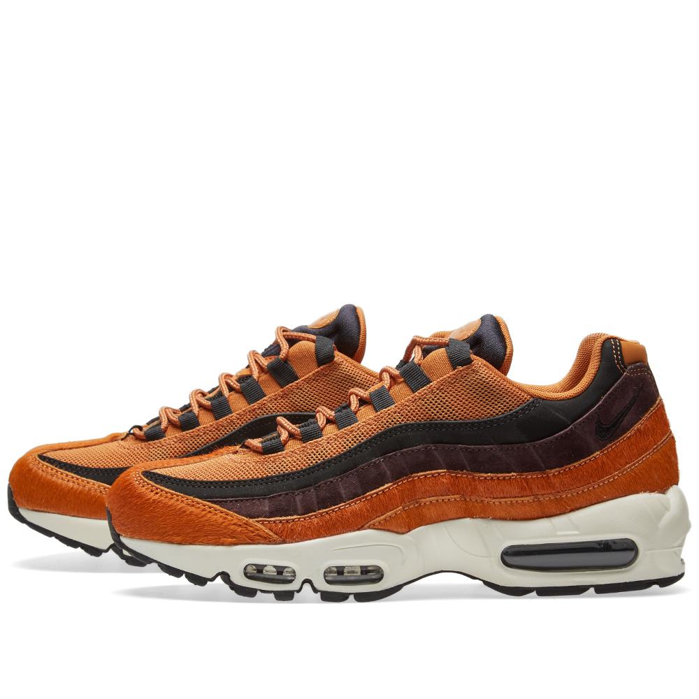 Nike Leather Air Max 95 Lx W in Orange for Men - Lyst
