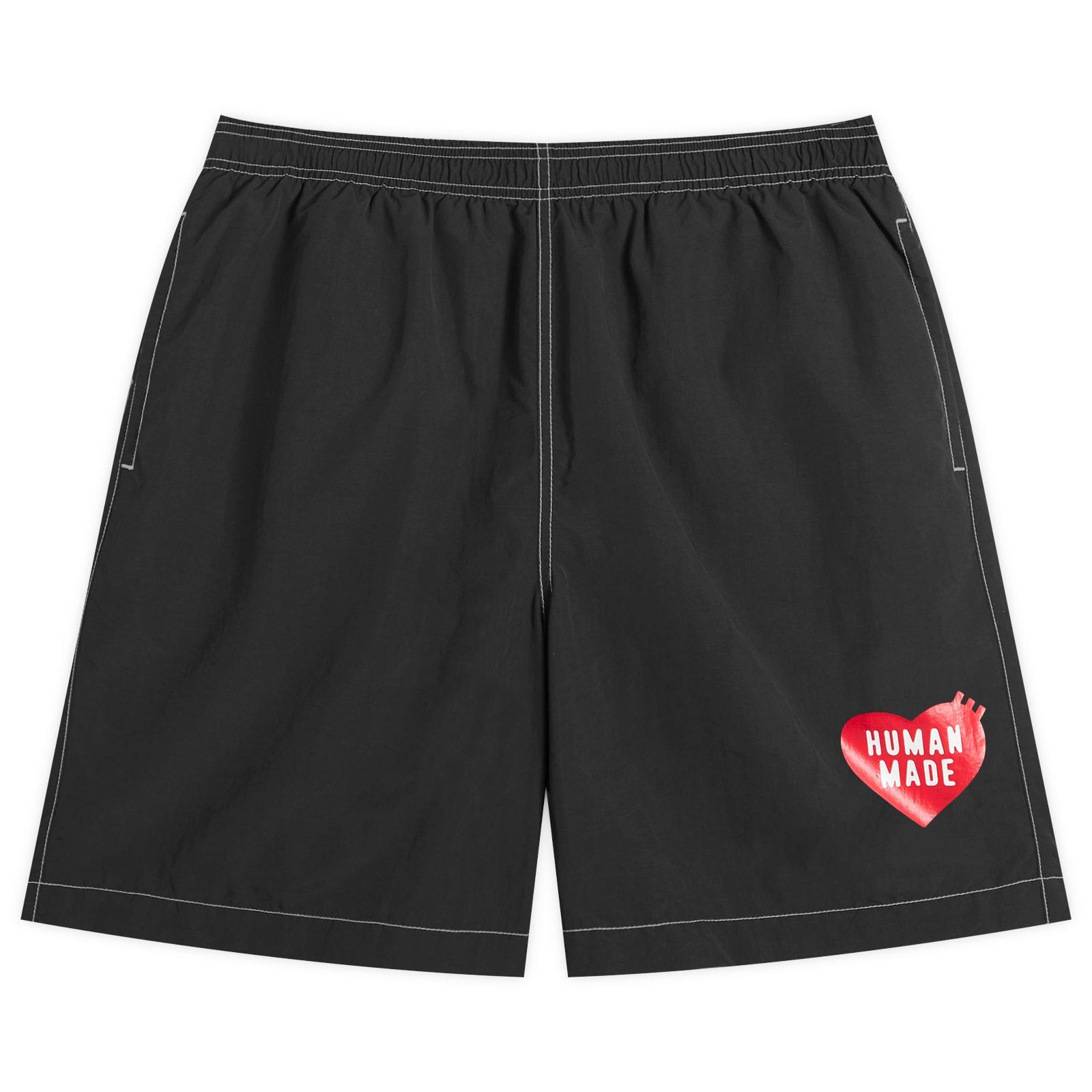 Human Made Heart Swim Shorts in Black for Men | Lyst UK