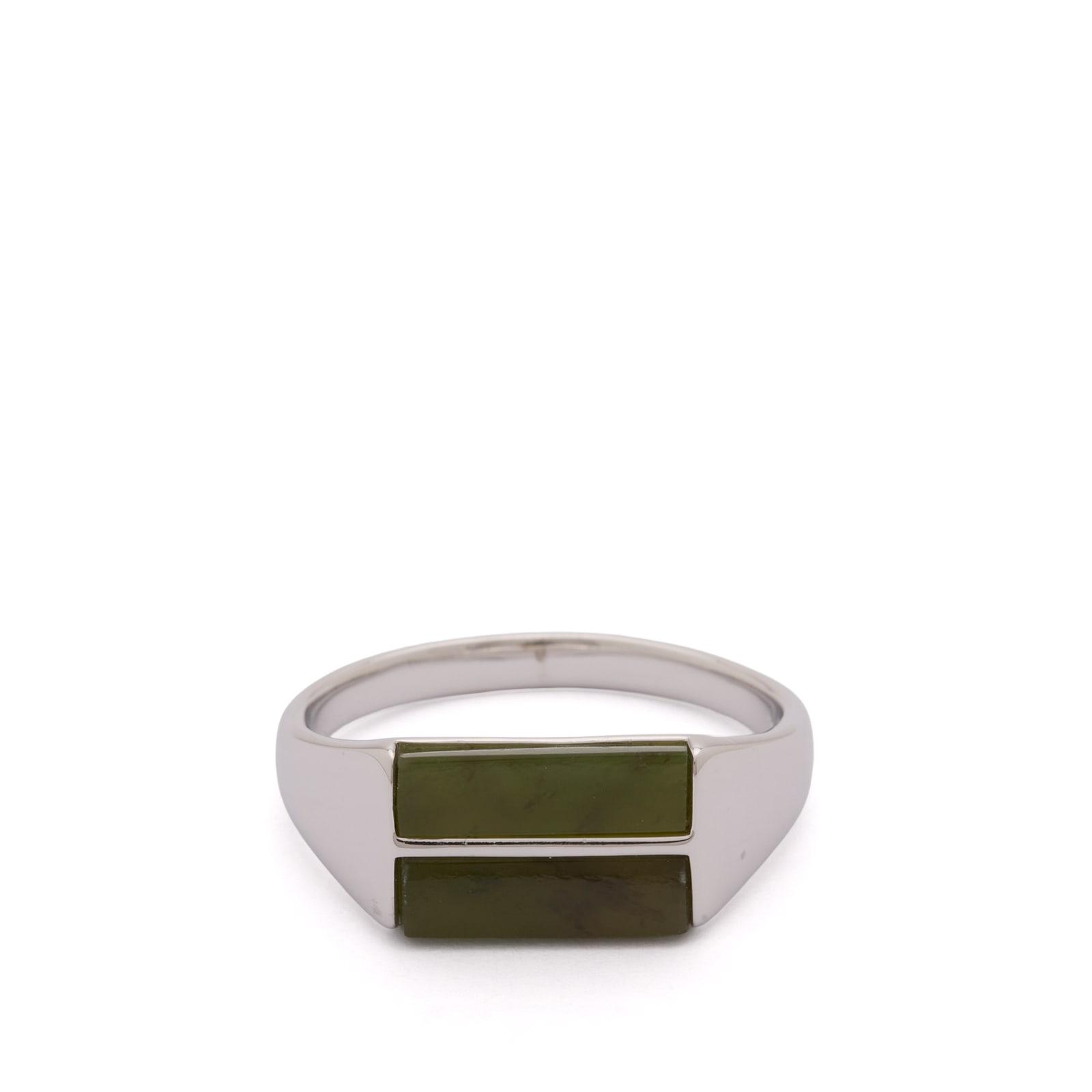【Miansai】☆リング☆Lennox Jasper Ring,Sterling Silver Lennox Jasper Ring, Sterling Silver | Men's Rings | Miansai