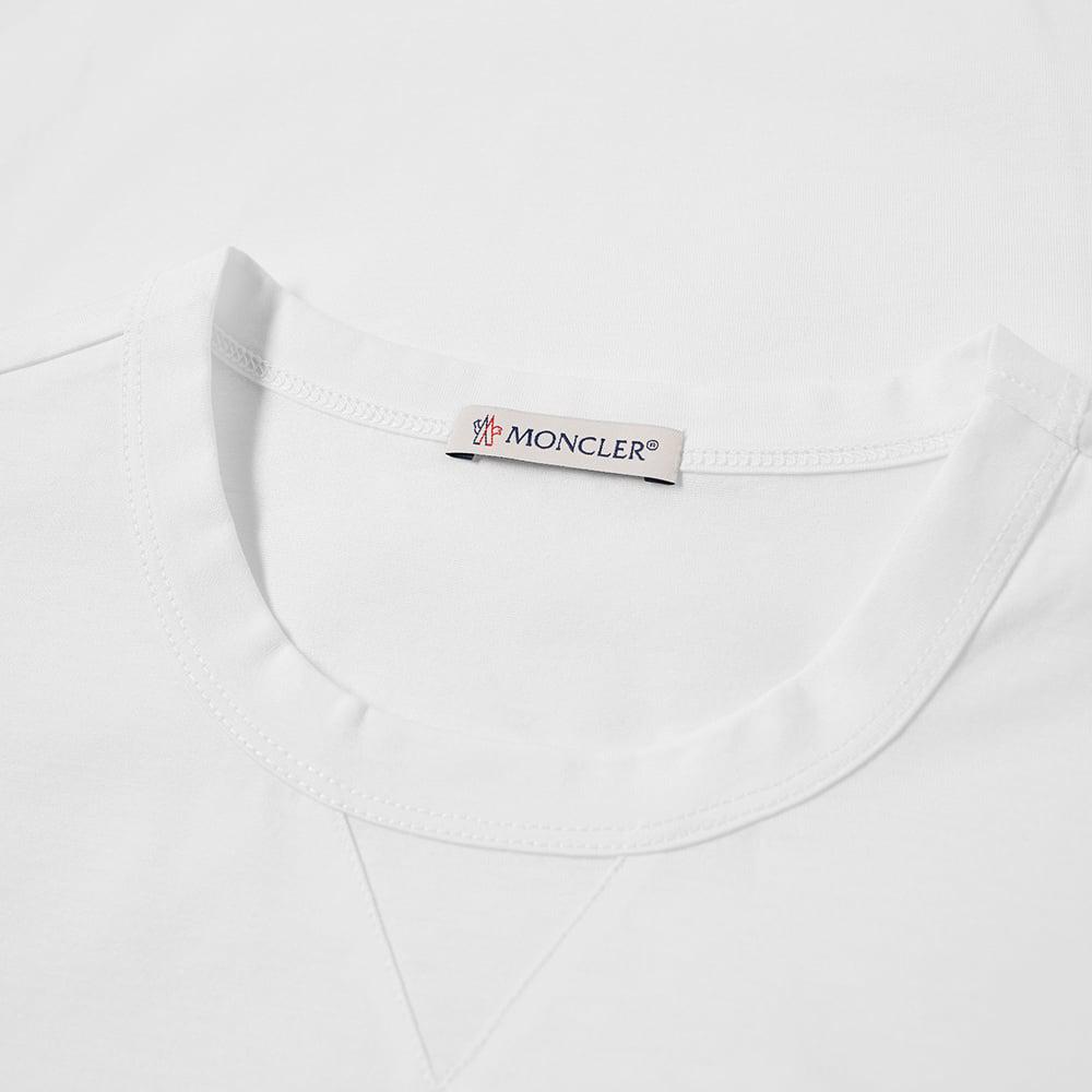 moncler maglia double logo tee