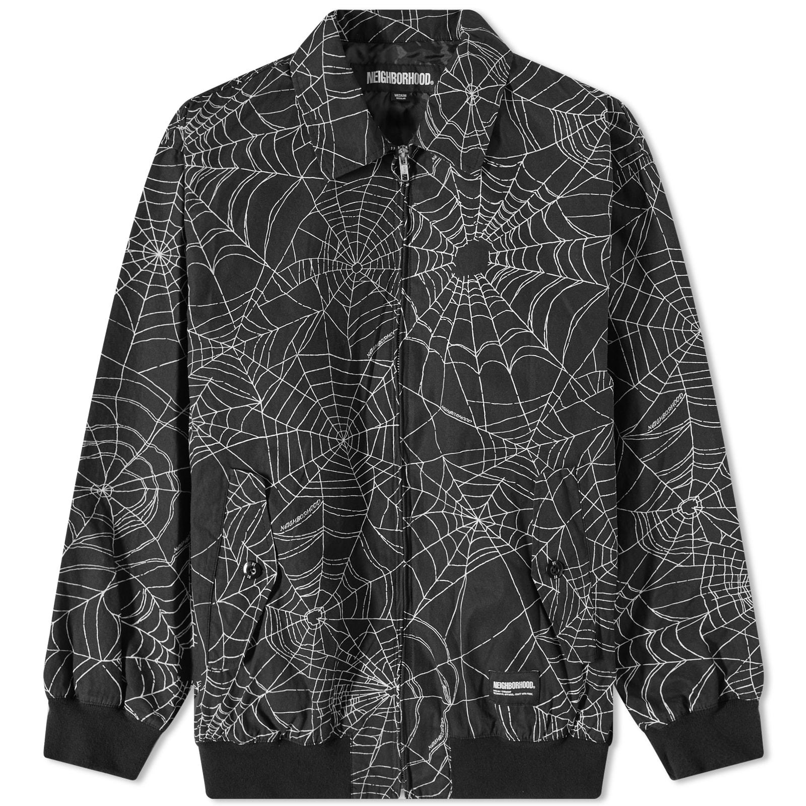 Neighborhood Spiderweb Work Jacket in Black for Men | Lyst