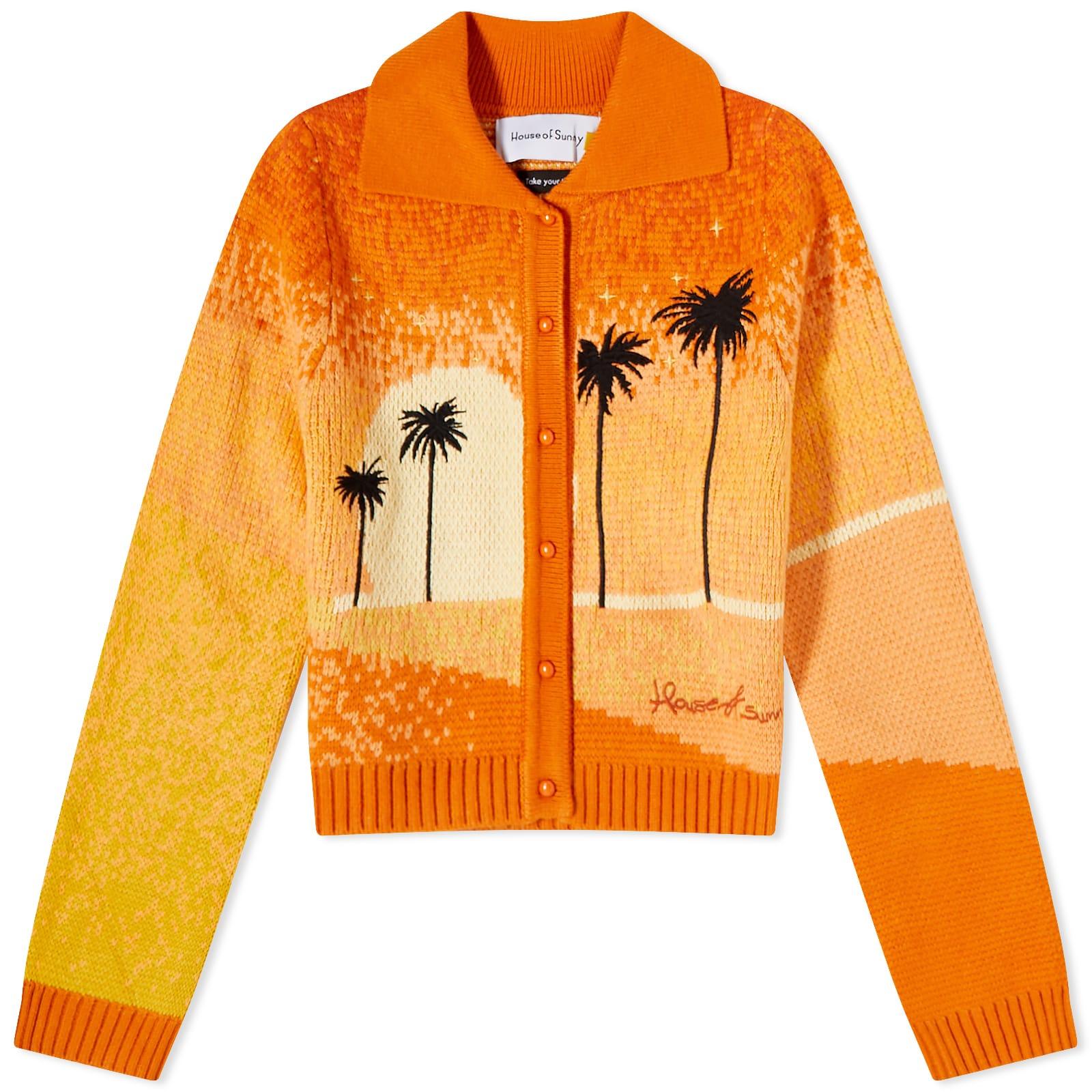 House Of Sunny Golden Hour Tripper Cardigan in Orange | Lyst