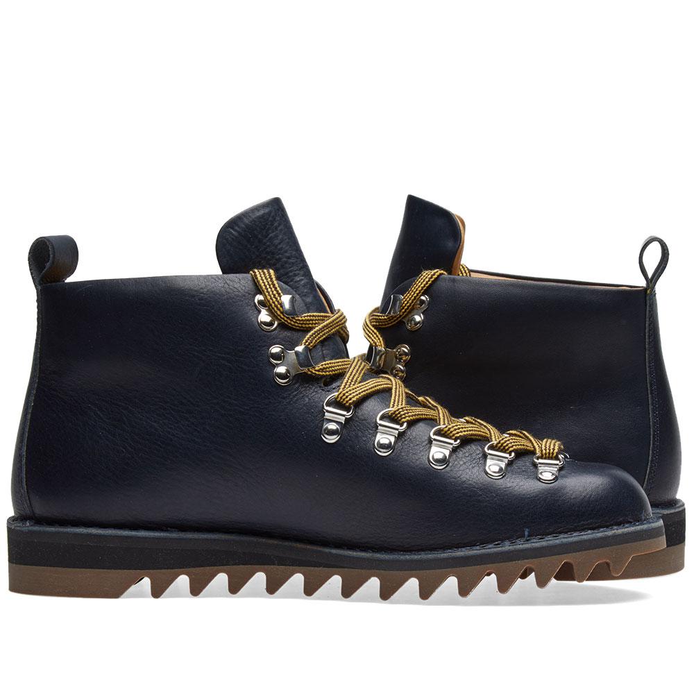 Fracap Leather M120 Ripple Sole Scarponcino Boot in Blue ...