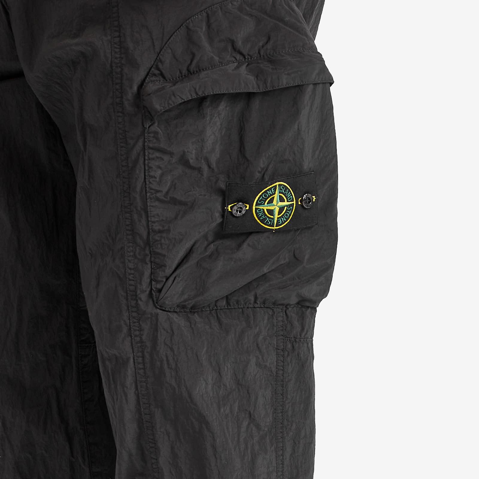 Stone Island Nylon Metal Econyl Cargo Pants in Black for Men | Lyst