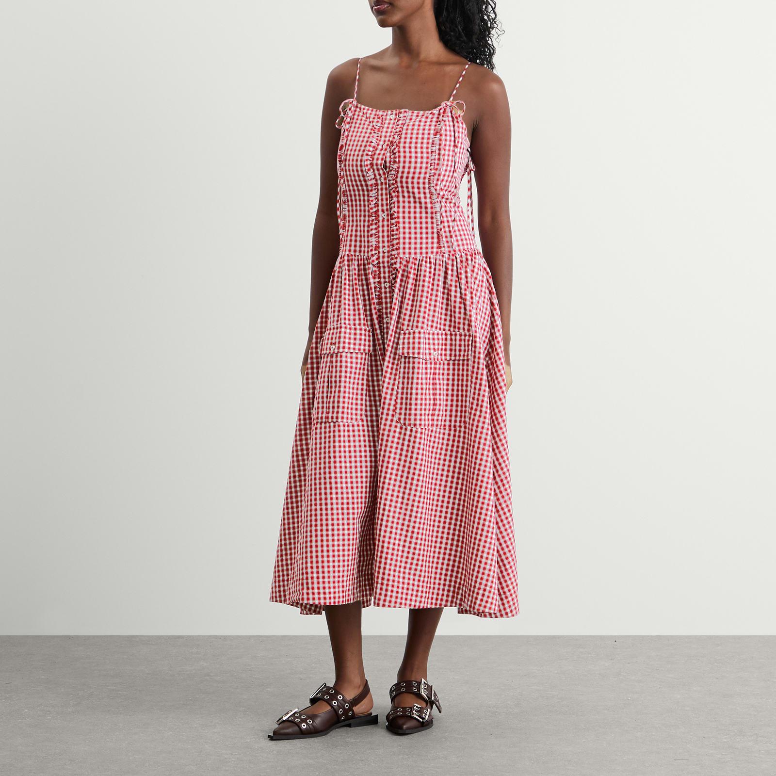 ワンピース Damson Madder Clandy Midi Dress Damson Madder Dresses for Women | Online Sale up to 40% off