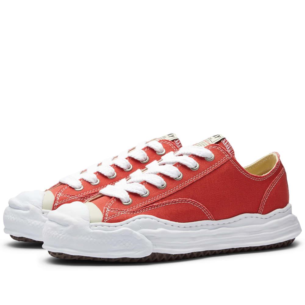 Maison Mihara Yasuhiro Hank Low Original Sole Toe Cap Canvas
