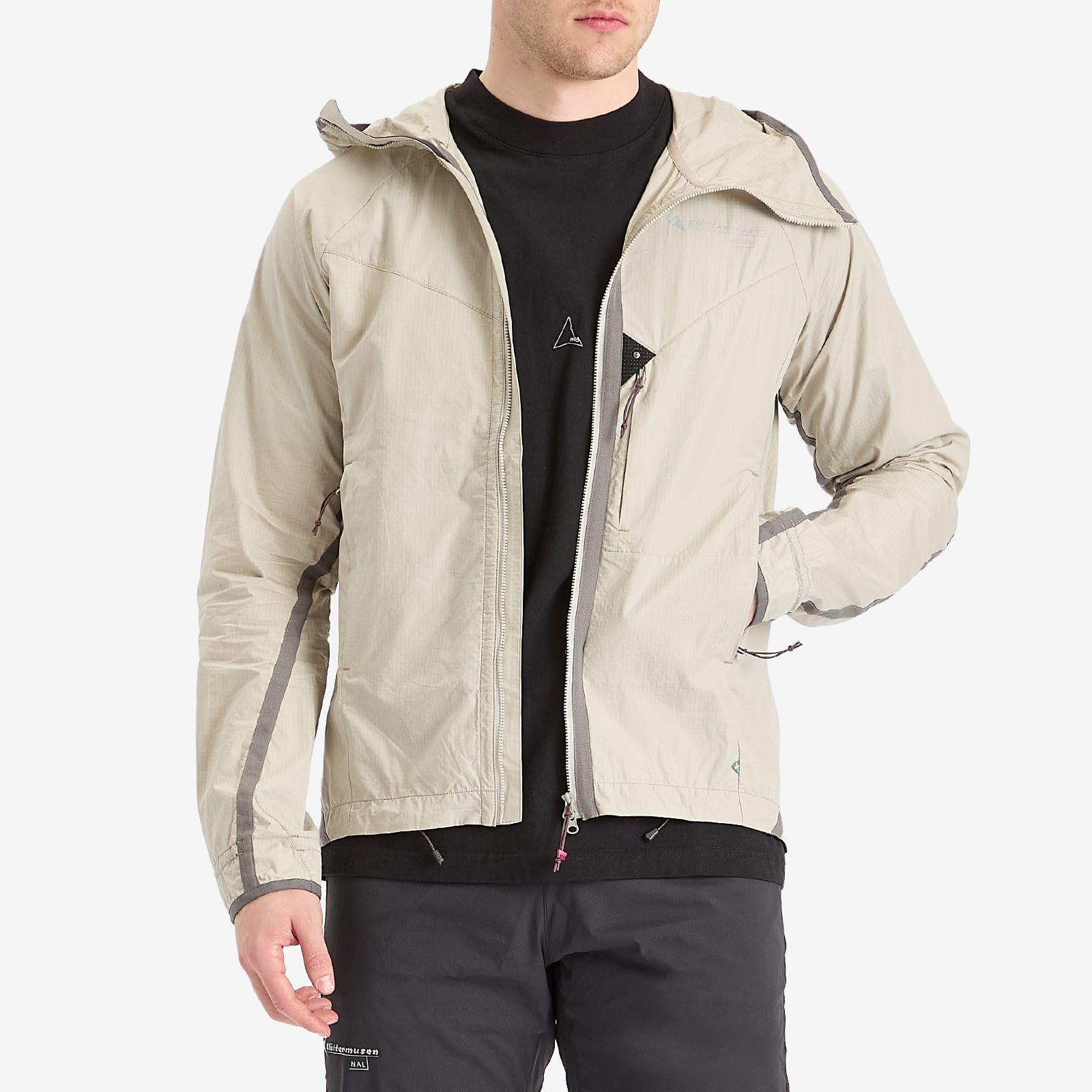 Klättermusen Ansur Hooded Wind Jacket in Natural for Men Lyst UK