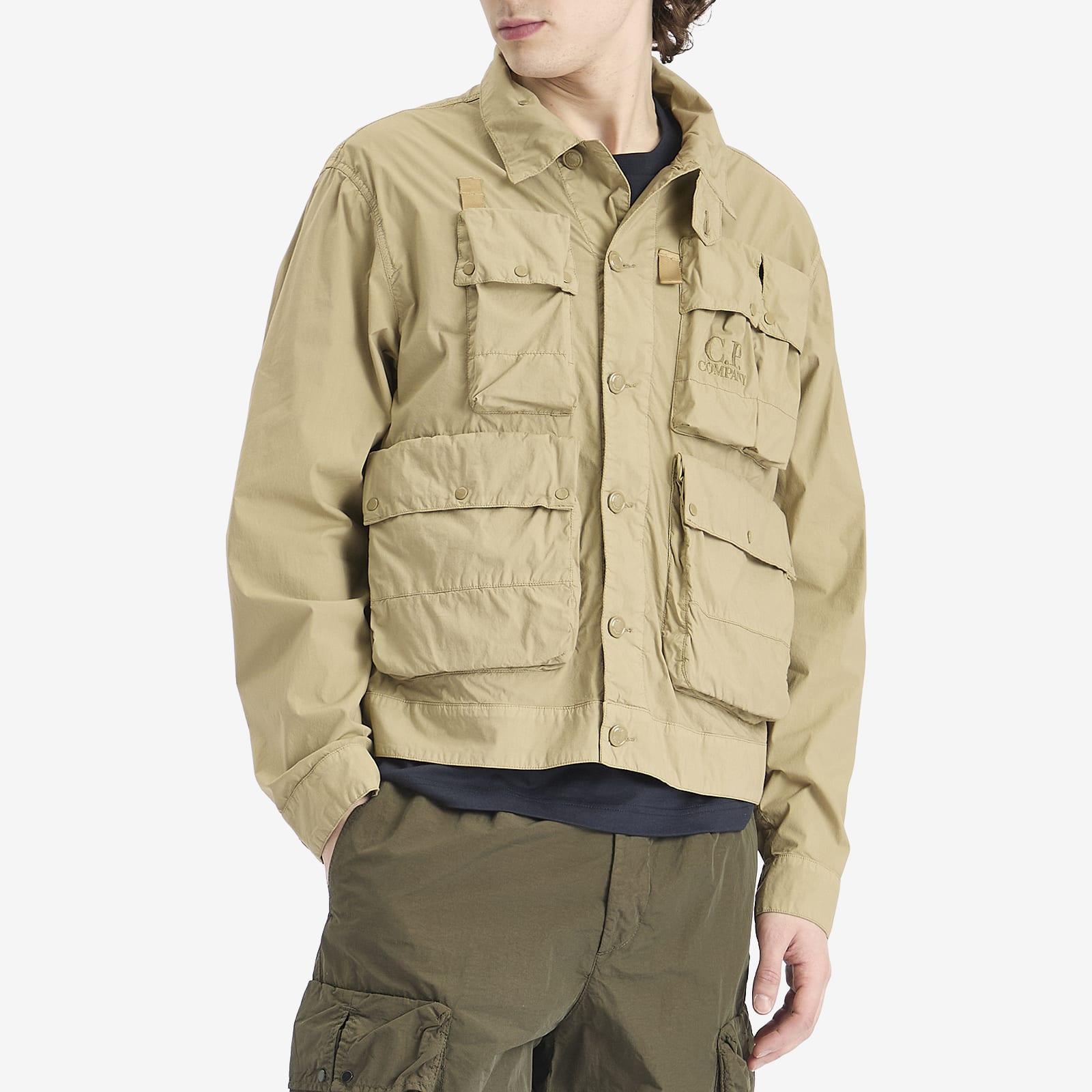 C.P. Company Multi Pocket Short Jacket in Natural for Men | Lyst