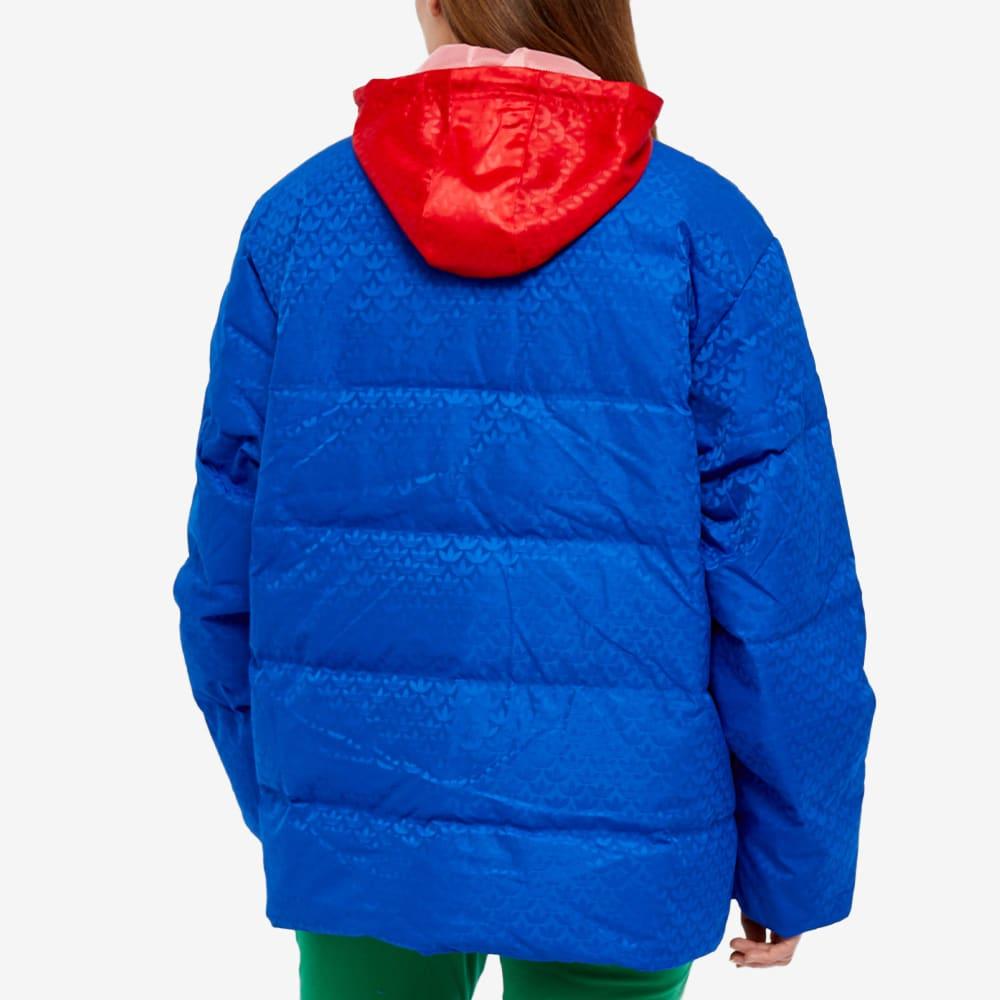 70s〜 adidas puffer blue coat soccer adidas Adicolor 70s Monogram Puffer Jacket in Blue | Lyst