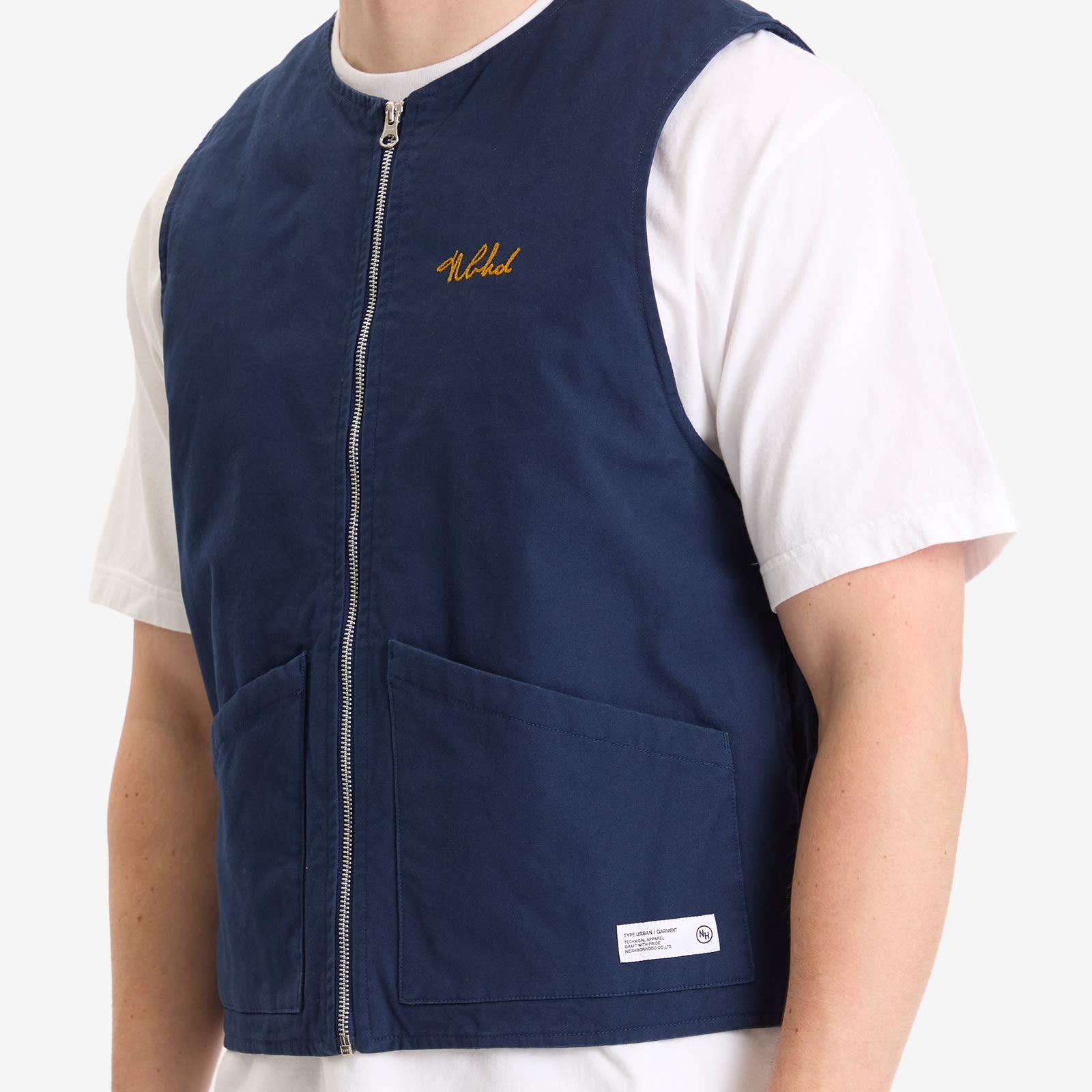 NEIGHBORHOOD PADDED WORK VEST REVERSIBLE PADDED VEST