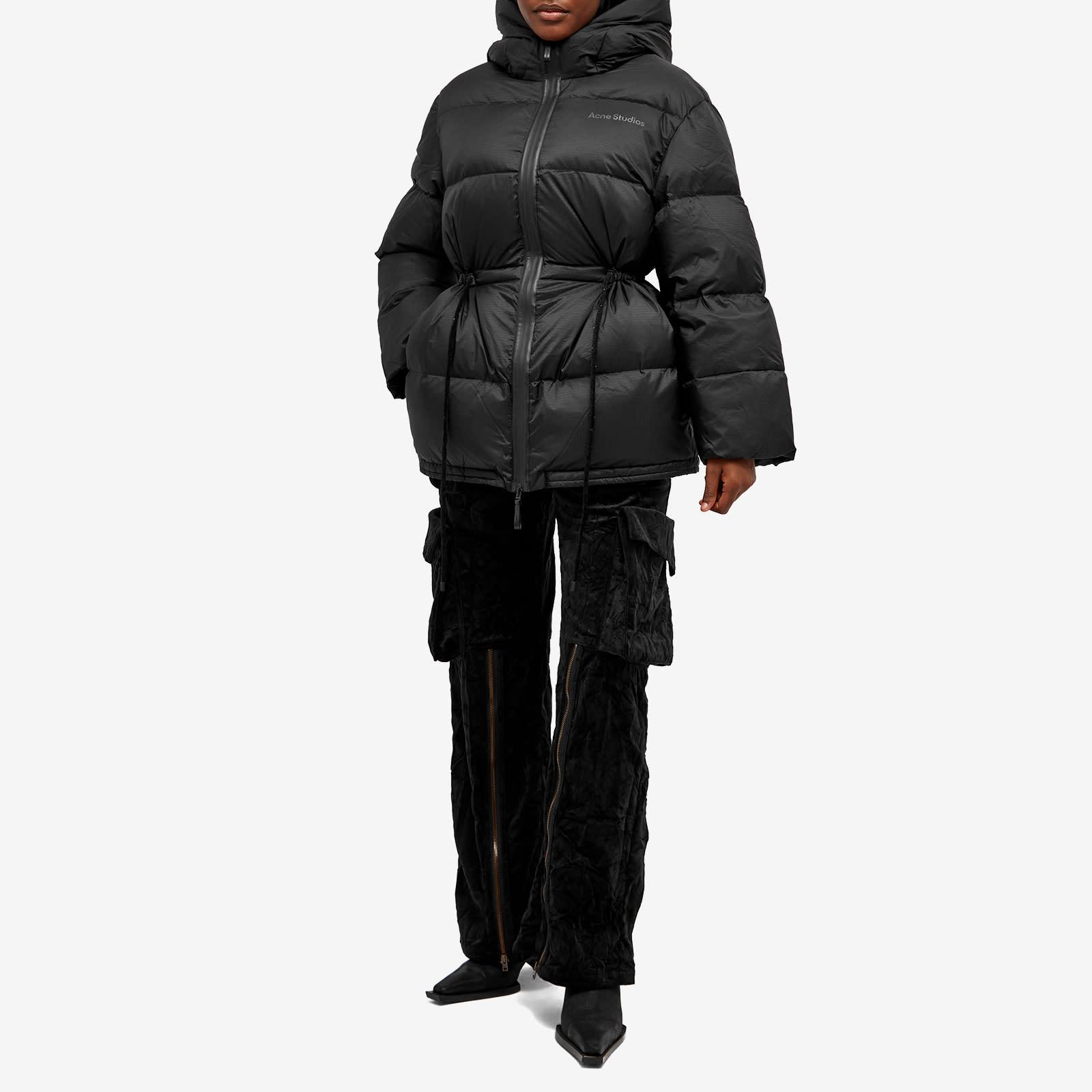 Acne down filled coat cheap black