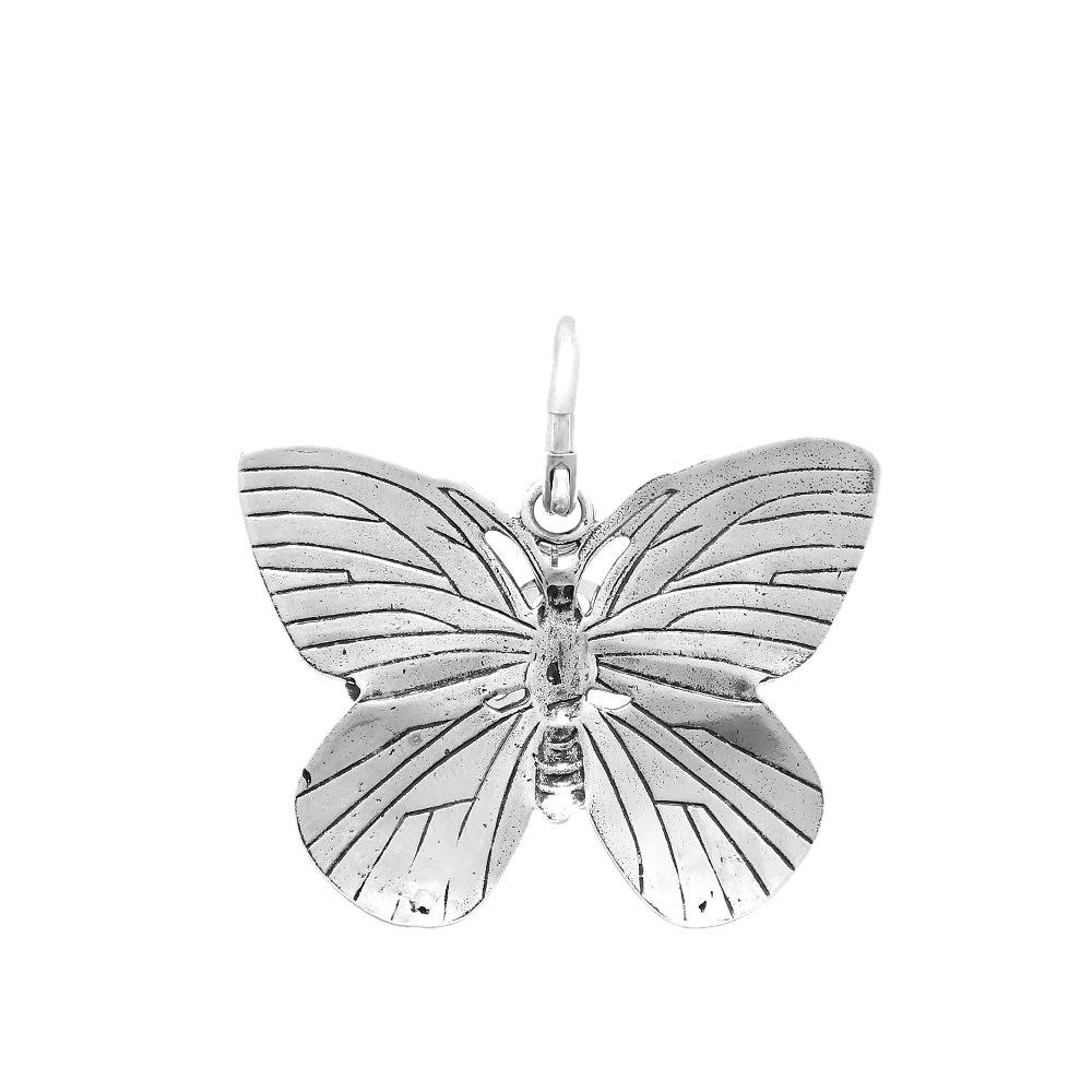 RAF SIMONS AW2019 蝶ロゴ チャーム Raf Simons Butterfly Charm in Metallic for Men | Lyst
