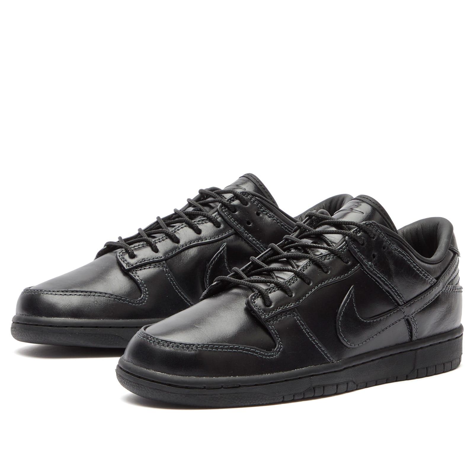 Nike Dunk Low Retro Prm Qs Sneaker in Black | Lyst
