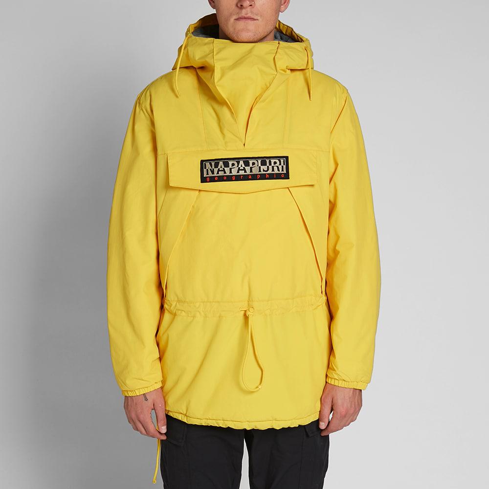 Napapijri Synthetic Skidoo Yellow Anorak Jacket for Men | Lyst