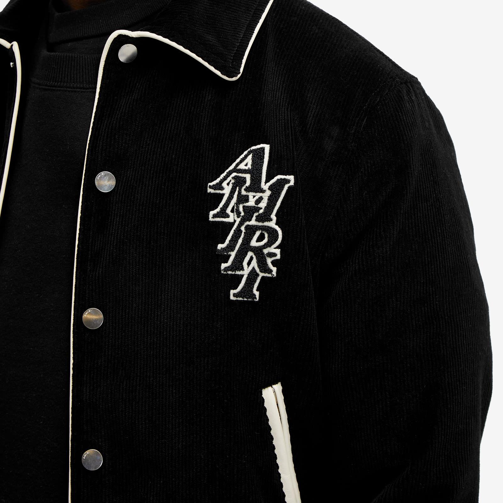 Amiri Corduroy Teddy Jacket in Black for Men | Lyst