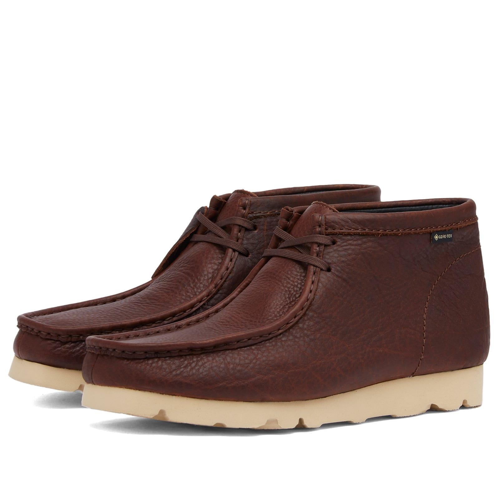 Clarks Wallabee Boot Gore-Tex in Brown for Men | Lyst UK
