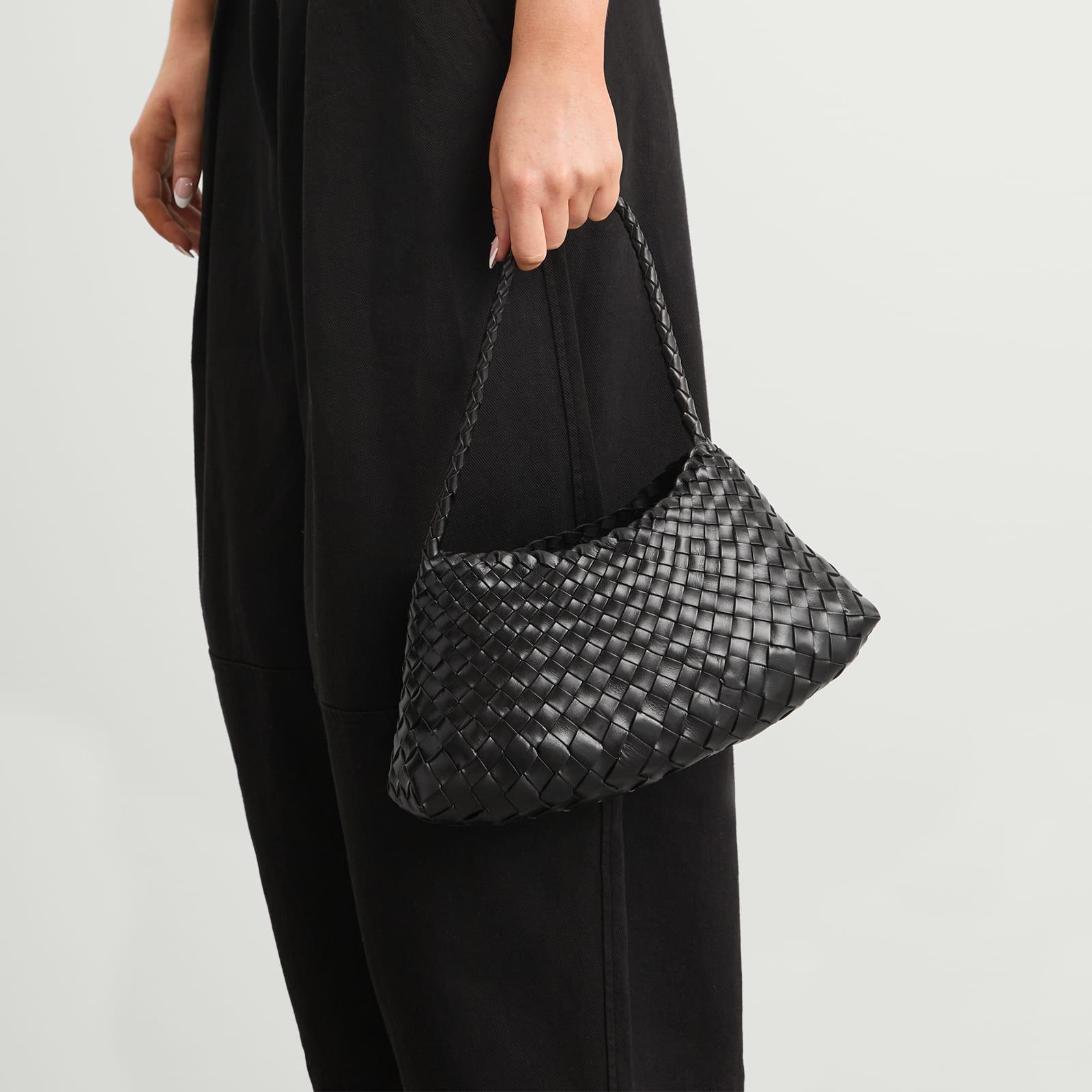 Dragon diffusion rosanna ブラック Dragon Diffusion - Rosanna Black Woven Leather Bag
