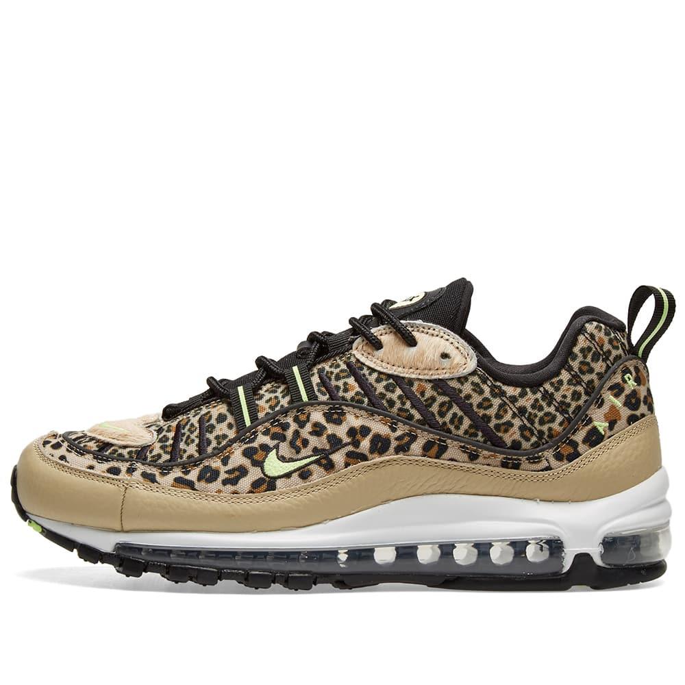Nike Canvas Air Max 98 Premium W 'animal Pack' in Brown Lyst Nike Air Max Gel T shirt in White for Men Lyst