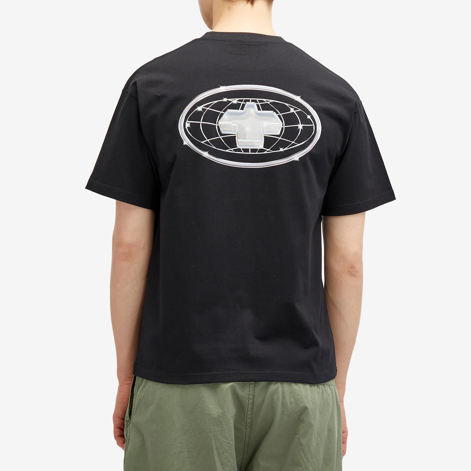 【関税込】◇PLACES+FACES◇P + F リフレクティブ ロゴ Tシャツ Places + Faces - Face Logo T-Shirt | HBX - Globally Curated