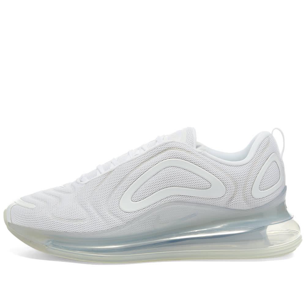 Nike Synthetic Air Max 720 - Shoes in White/White/Metallic Platinum (White)  for Men | Lyst