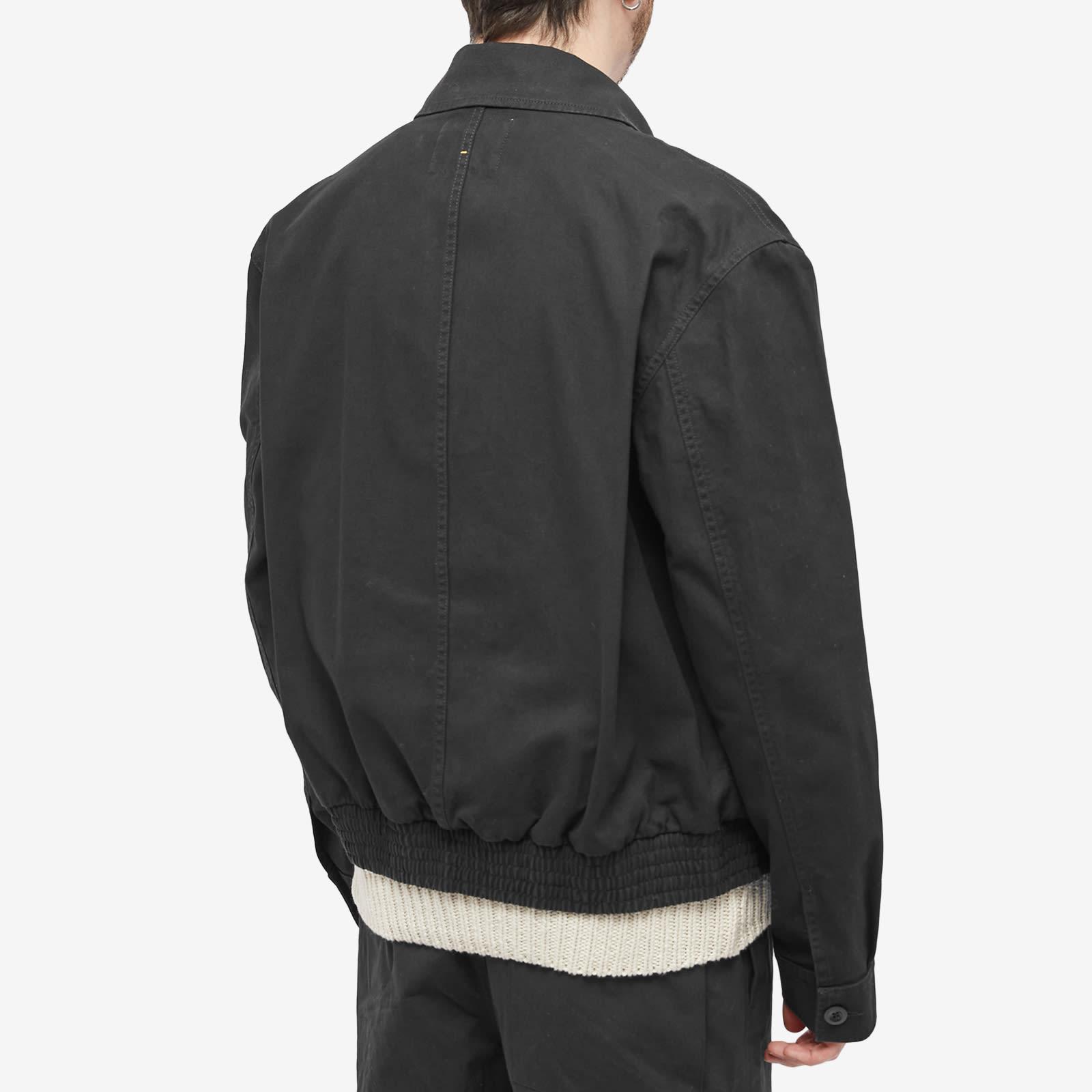 MHL by Margaret Howell Slant Pocket Bomber Jacket in Black MHL by Margaret Howell Slant Pocket Bomber Jacket in Black