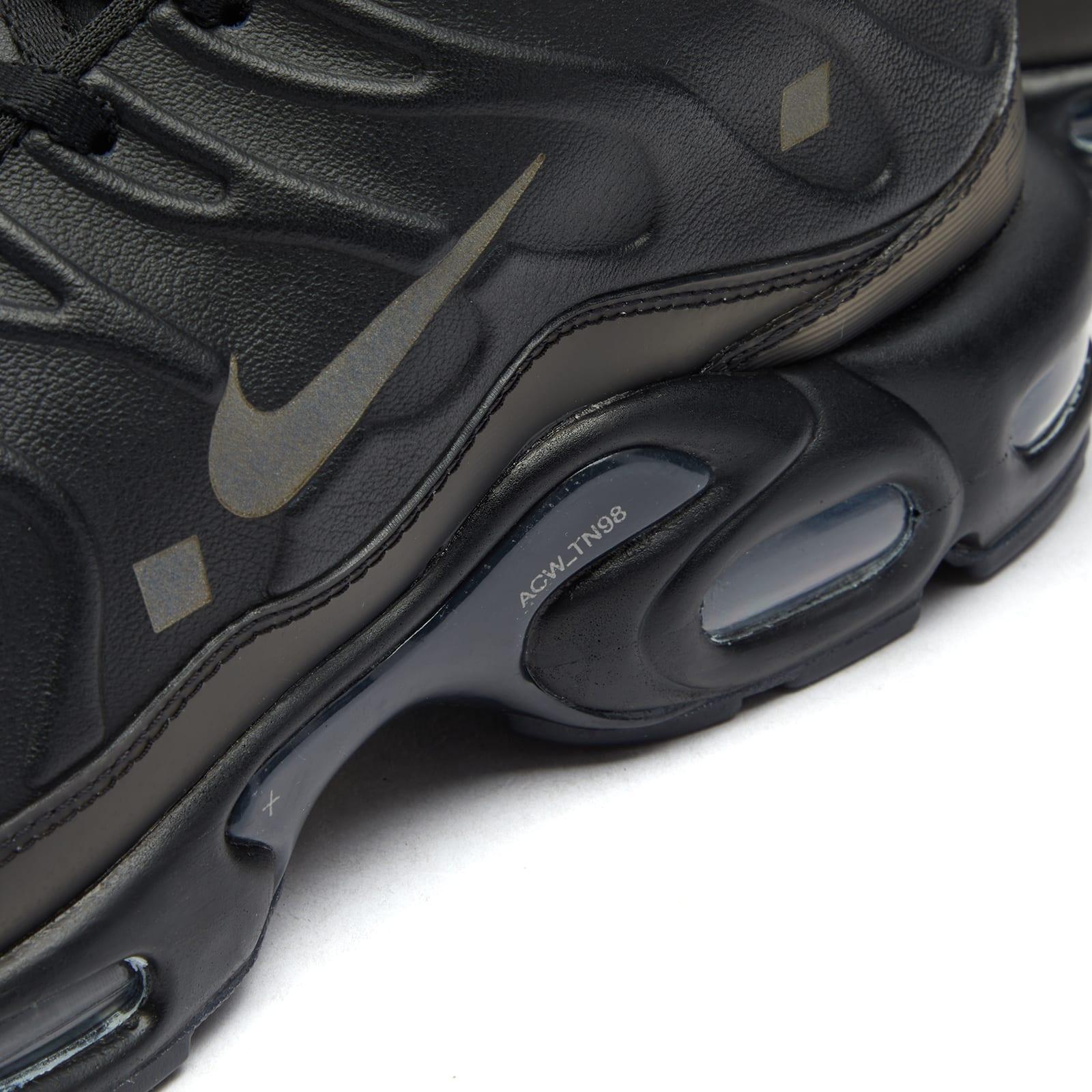 Nike X A-Cold-Wall* Air Max Plus Sneakers in Black for Men | Lyst