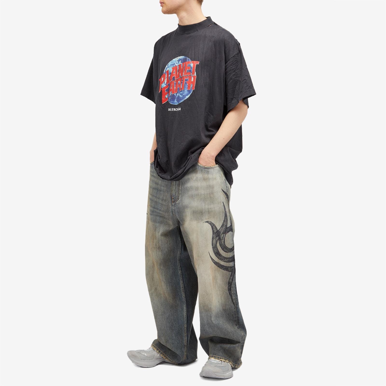 BALENCIAGA y2k baggy jeans Buy Balenciaga Y2K Stretched Knee Baggy