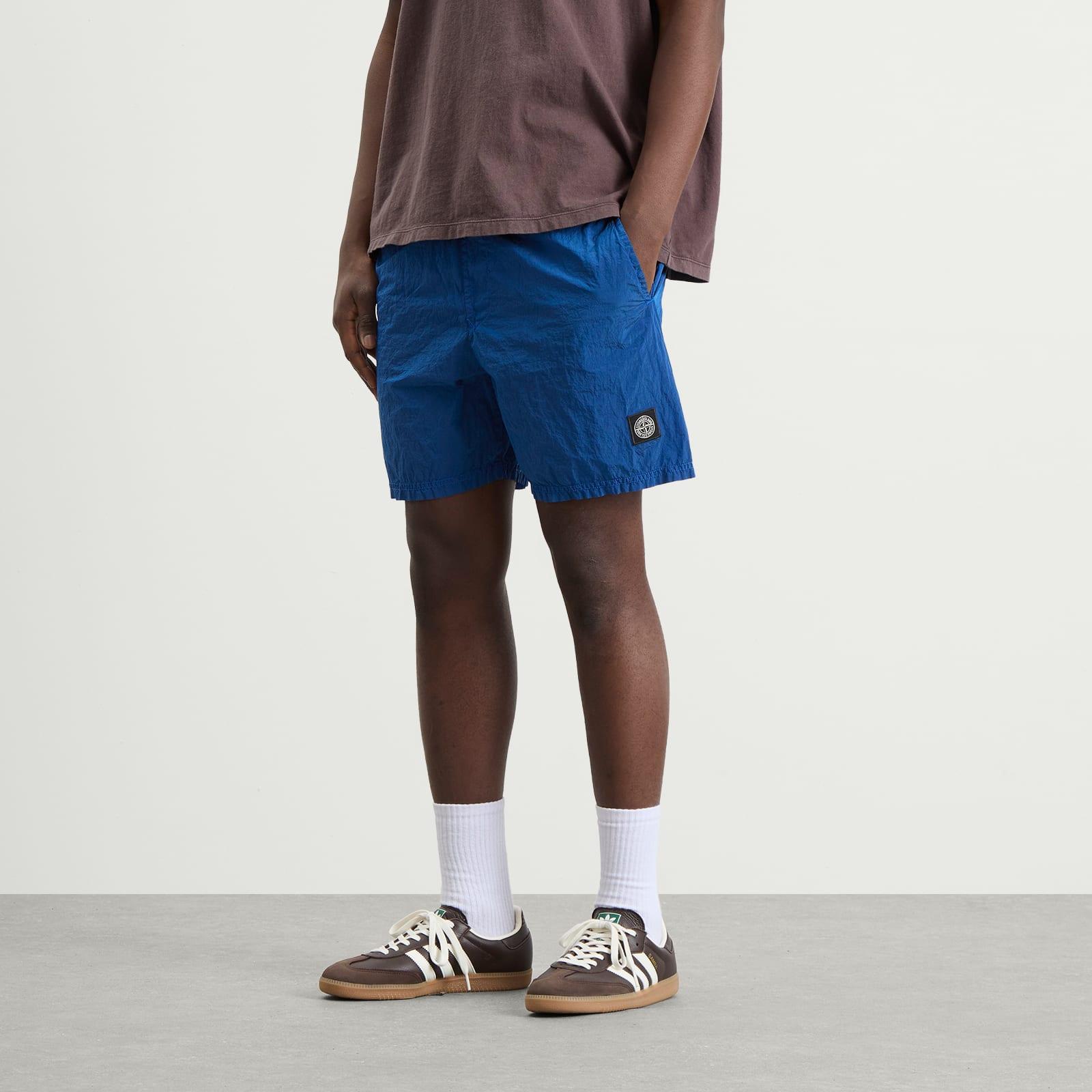 Stone Island Nylon Metal Swim Shorts in Gray for Men | Lyst