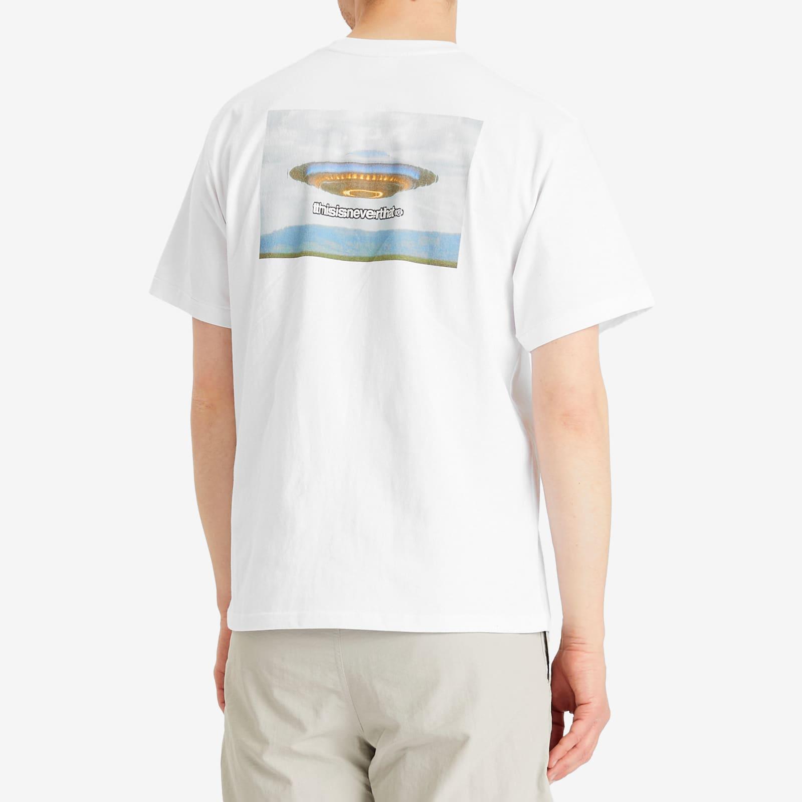 【THISISNEVERTHAT】UFO Tee White thisisneverthat Ufo T-Shirt in White for Men | Lyst