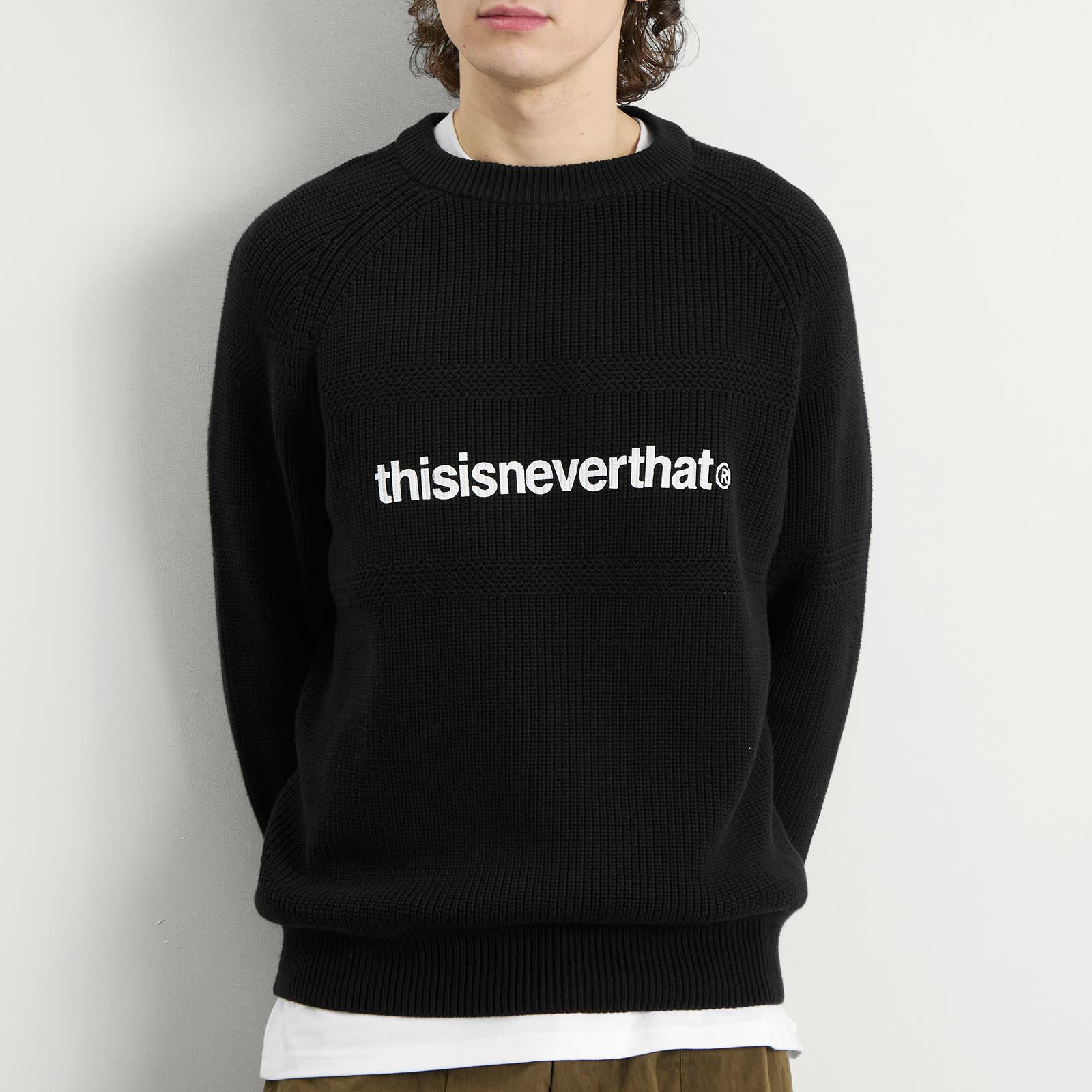 thisisneverthat Crew neck sweaters for Men Online Sale up to 57