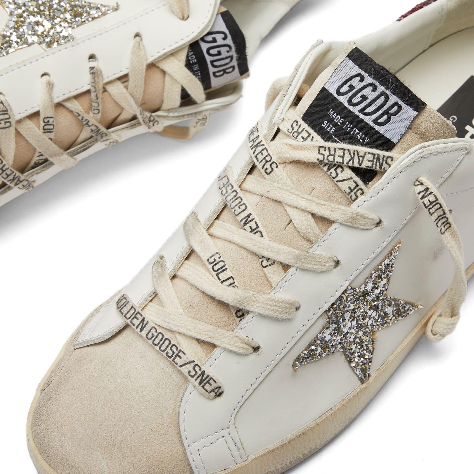 Golden Goose Super Star Sneaker in White | Lyst
