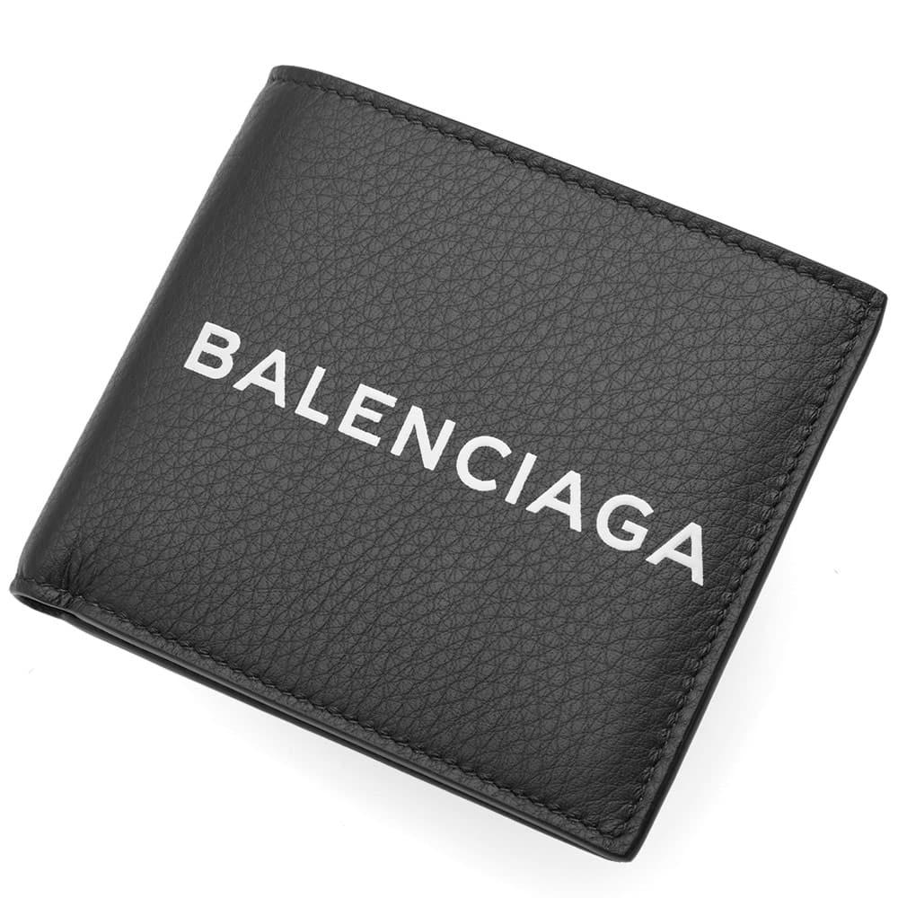 balenciaga logo wallet