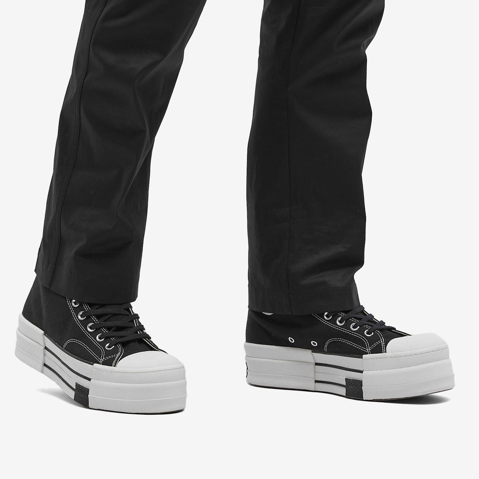 Converse X Rick Owens Dbl Drkstar Hi-top Sneakers in Black for Men