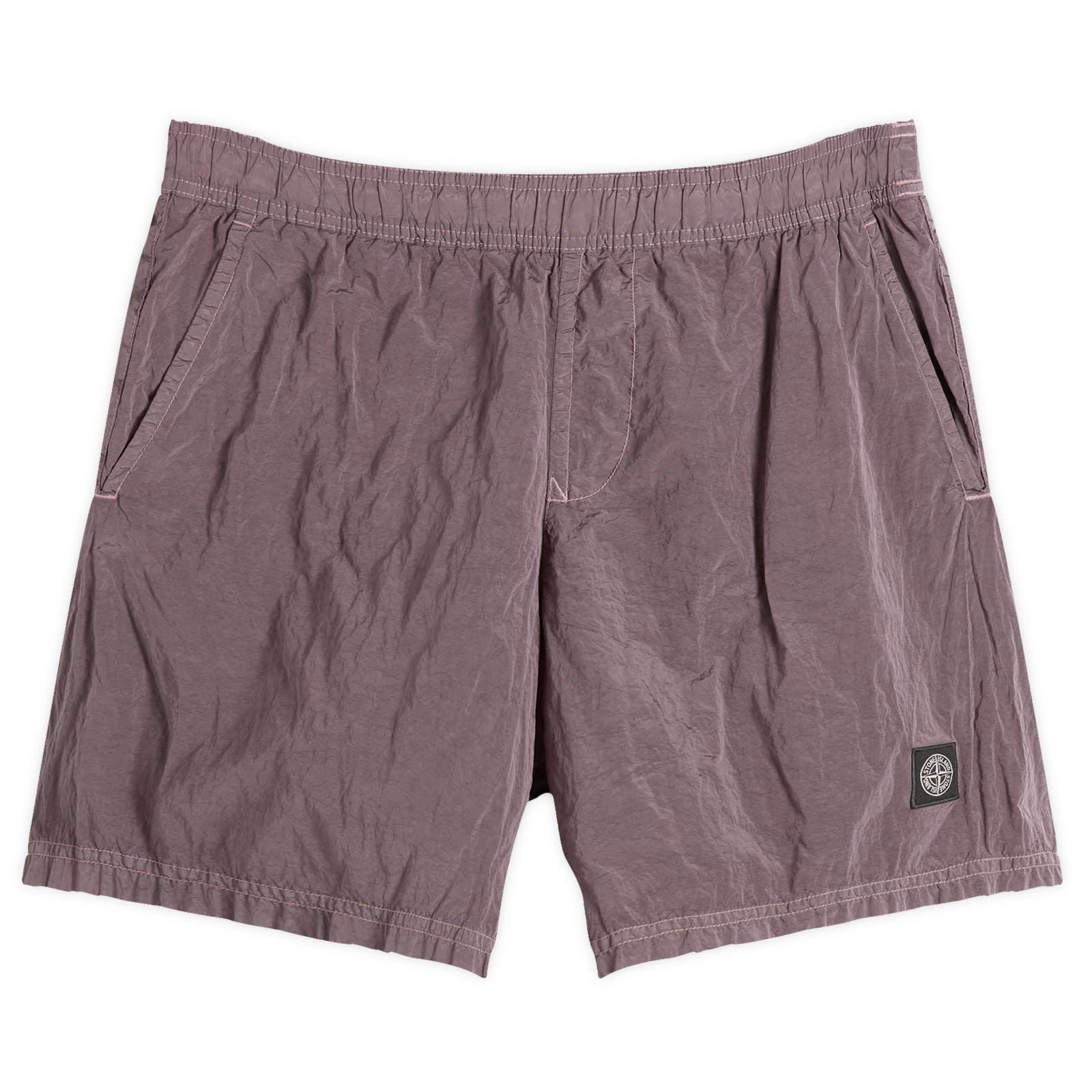 Stone Island Nylon Metal Swim Shorts in Purple for Men | Lyst